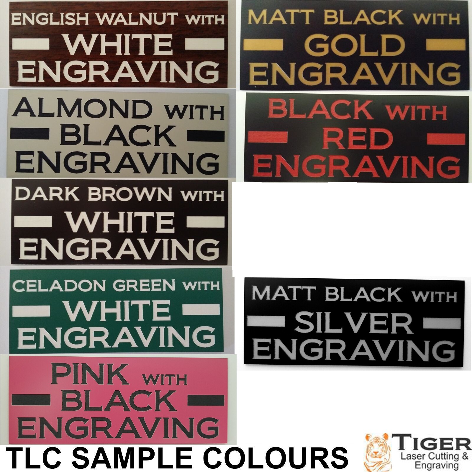 Addressed Mail Only Sign for Mailbox Letter Box 30 Colours 7 Small Medium Sizes
