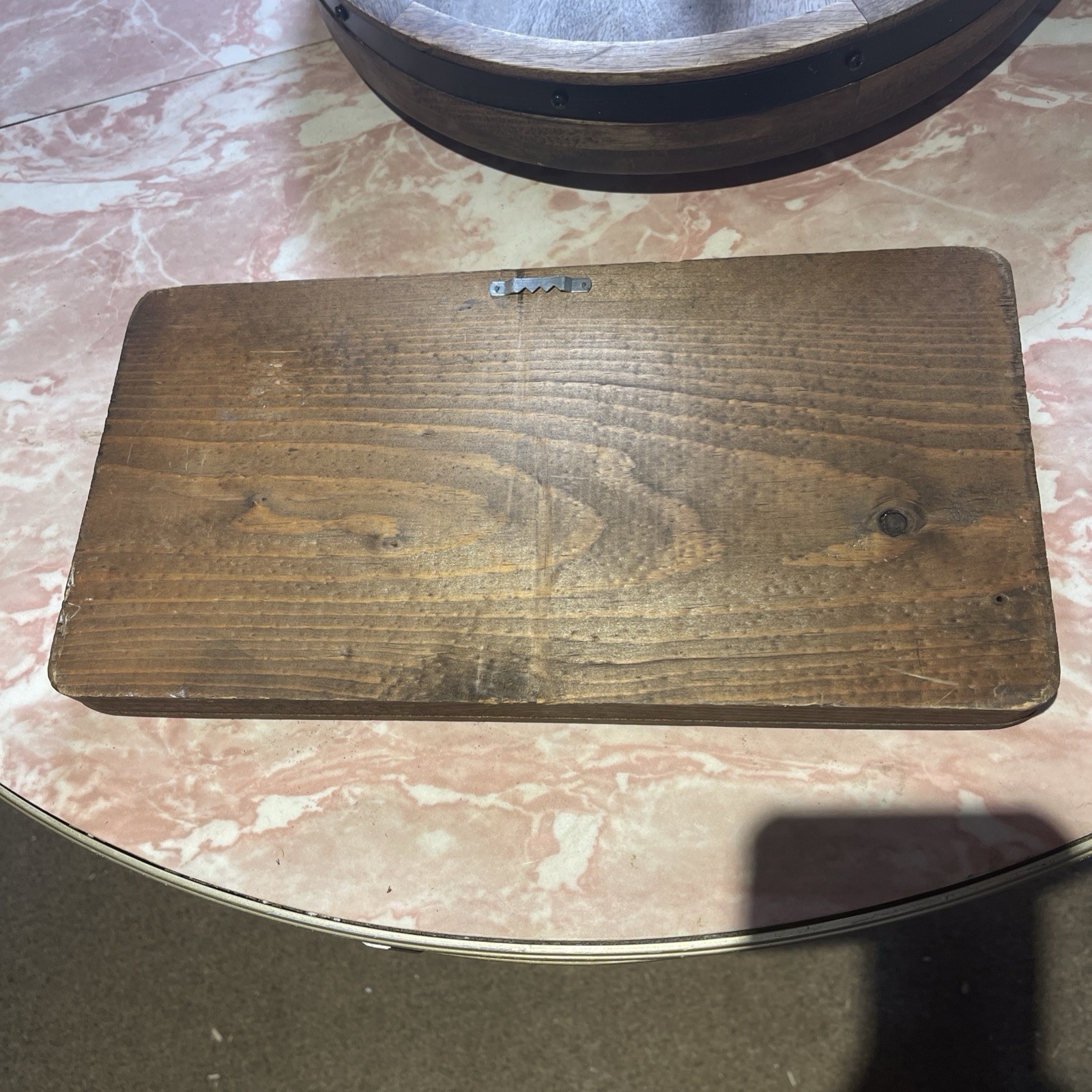Vintage Rustic Tin Handmade Punch Welcome Sign
