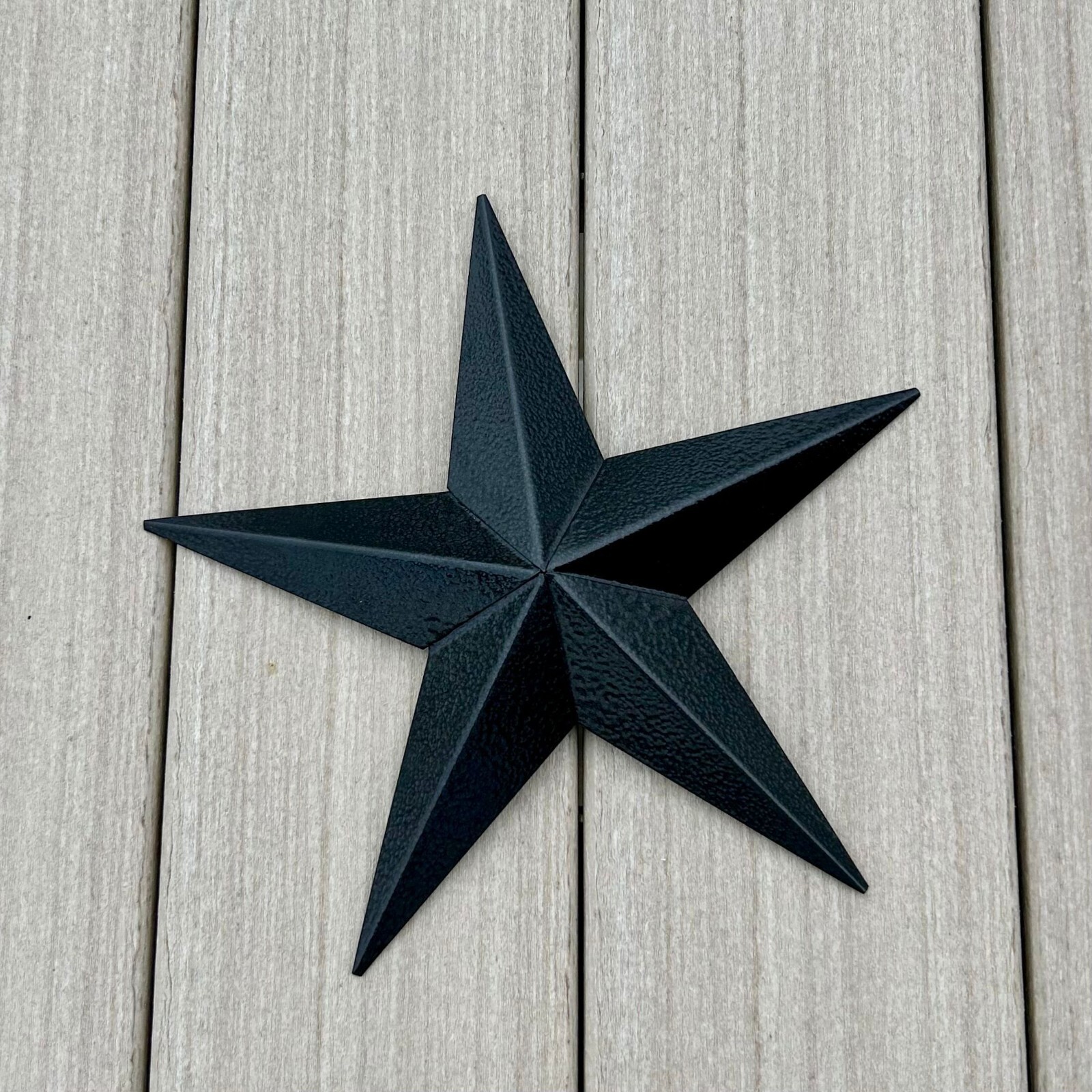 New!! Amish Barn Star Heavy Gauge Rust Resistant Steel – Hammered Finish
