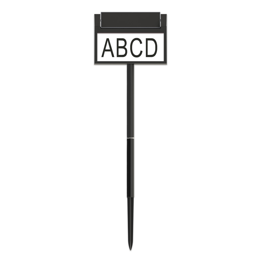Solar House Number Sign House Numbers Light for Outside Home, Yard, Street