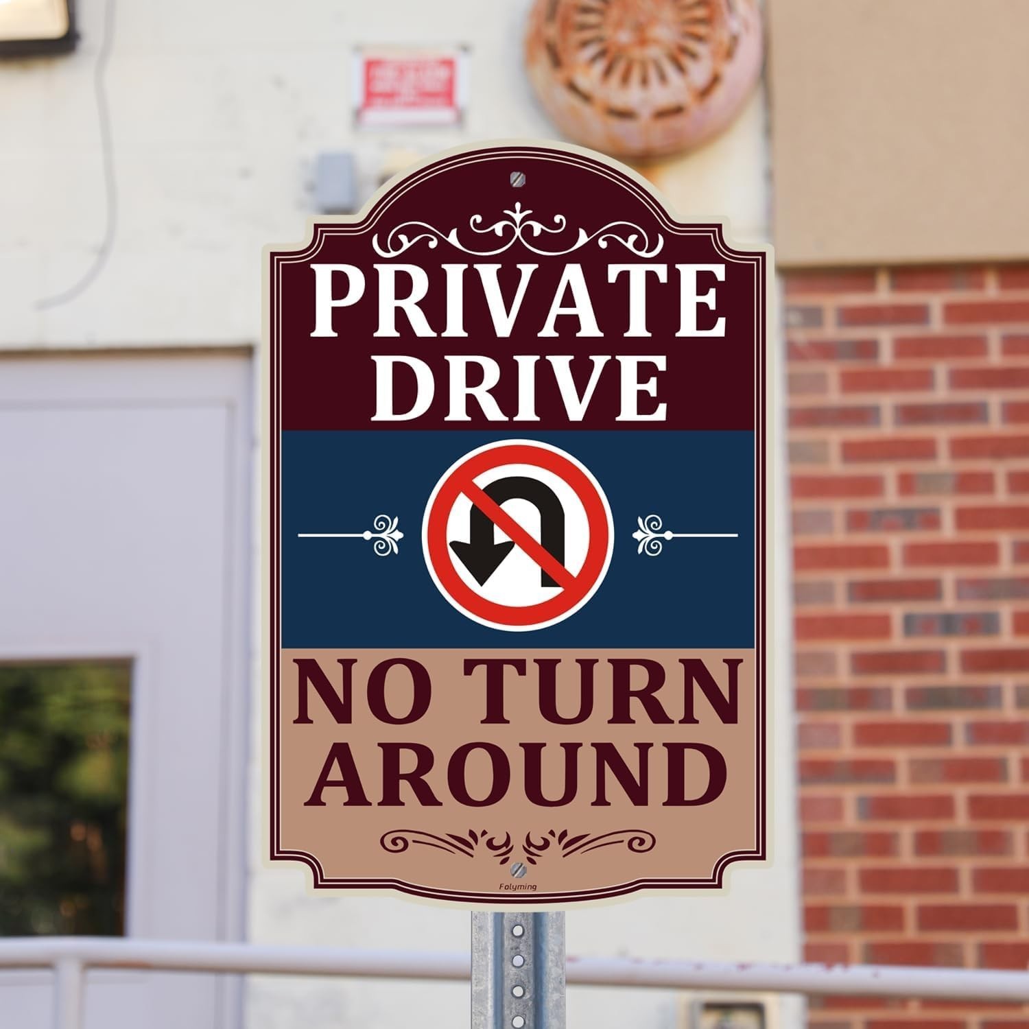 Weatherproof Private Property Access Signs 18×12″ 2 Pack