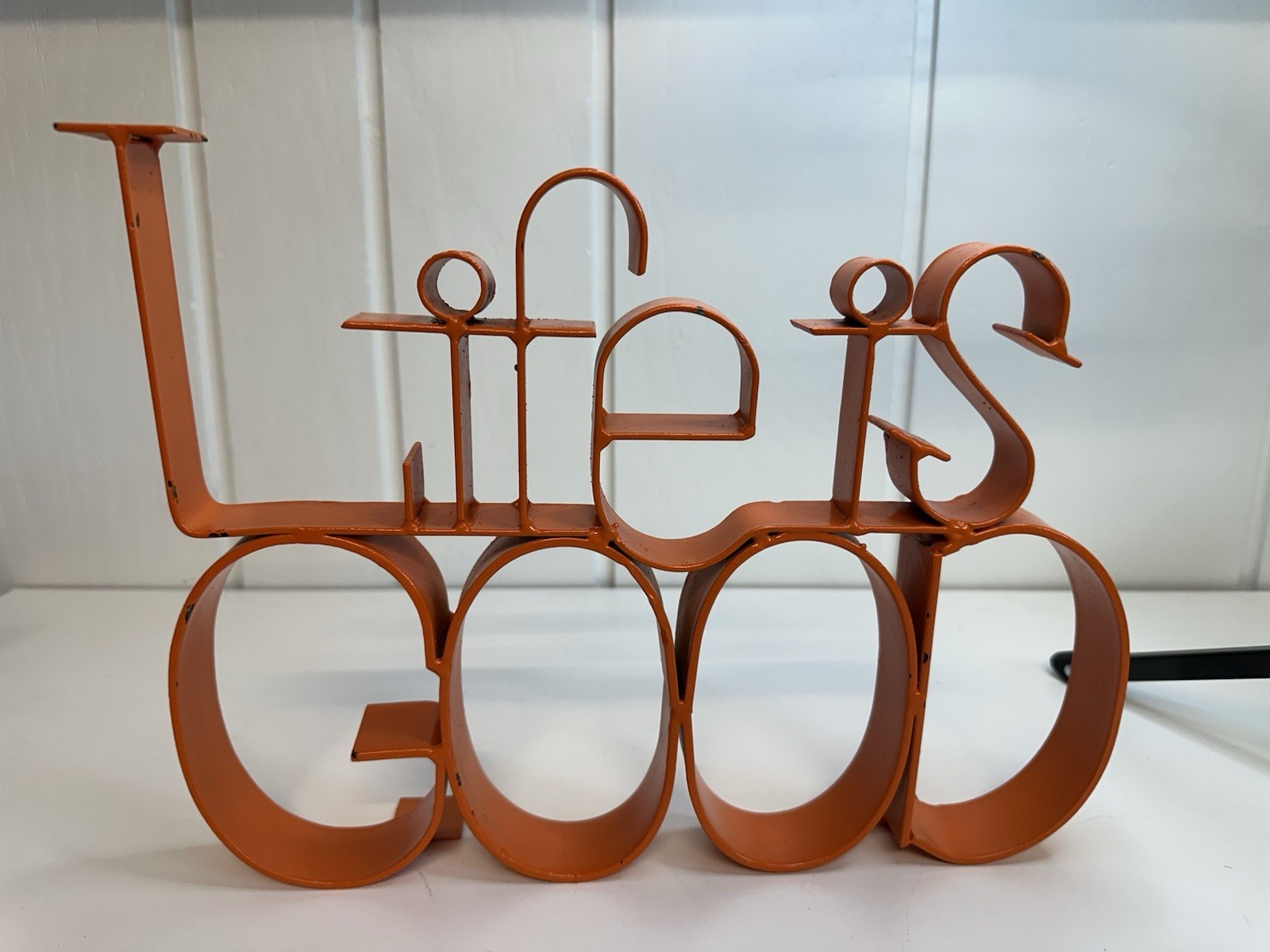 Orange Metal Life Is Good Sign