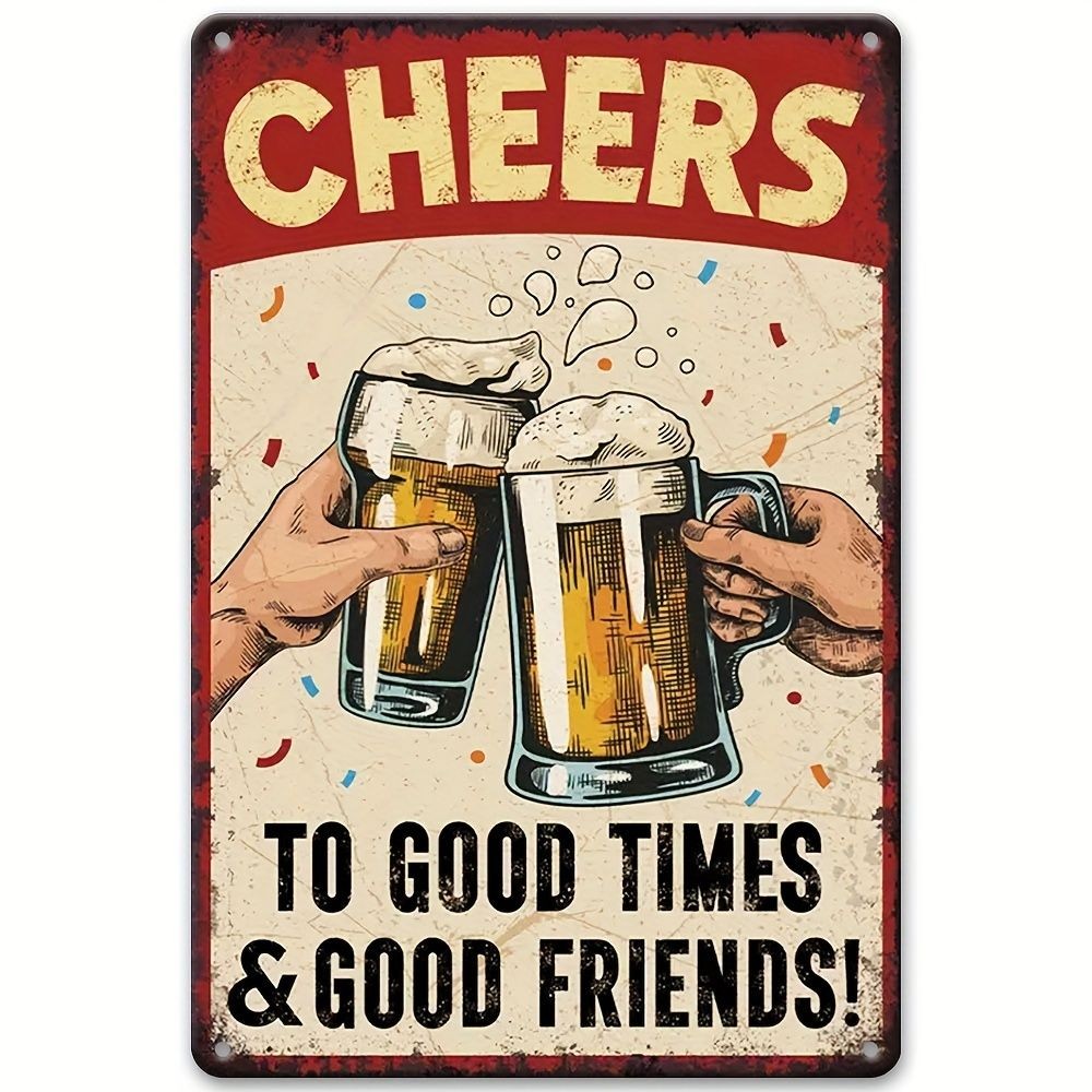 [Buy 2 Get 1 Free]Vintage Retro Metal Tin Signs Wall Decor Bar/Pub/Club Plaque