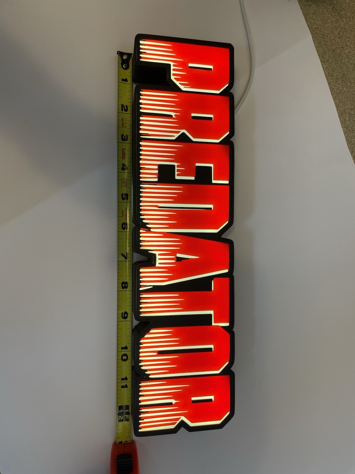 Predator Light Box Sign