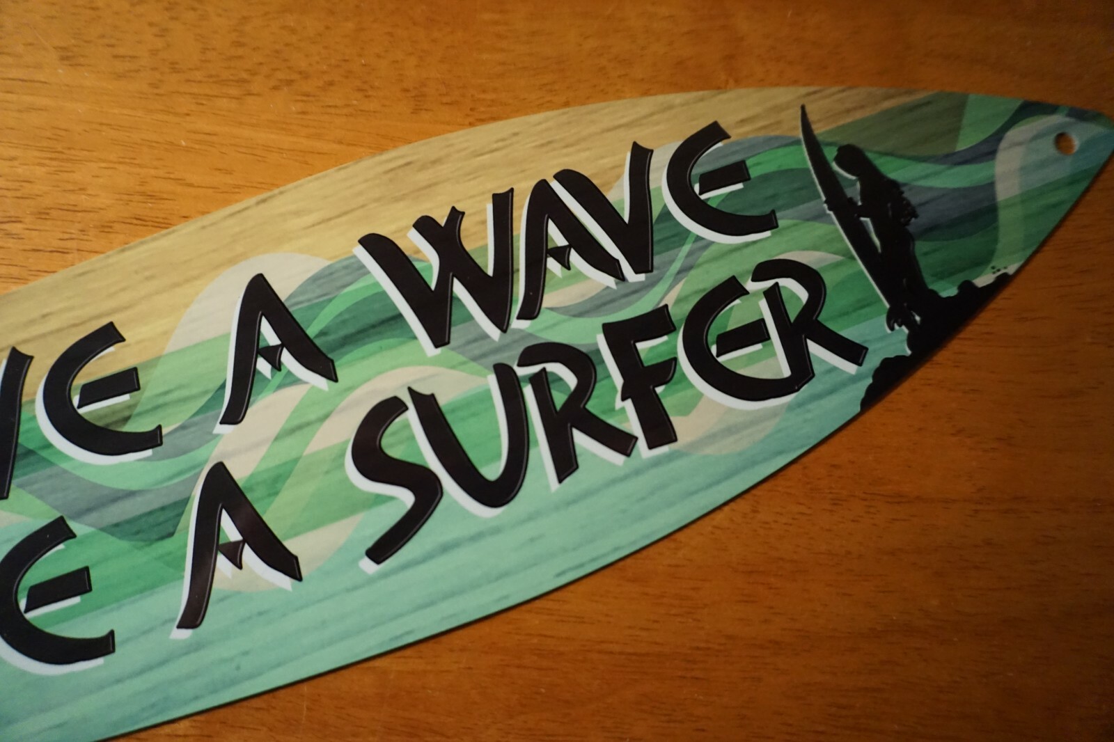 SAVE A WAVE RIDE A SURFER SURFING SIGN Tiki Bar Beach Surfboard Home Decor NEW