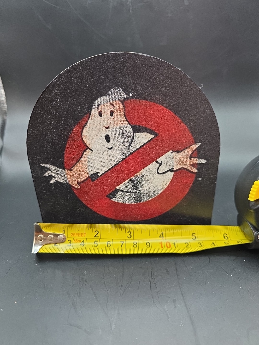 Ghostbusters Who you gonna call? Sign 5.5” Ghost I ain’t afraid