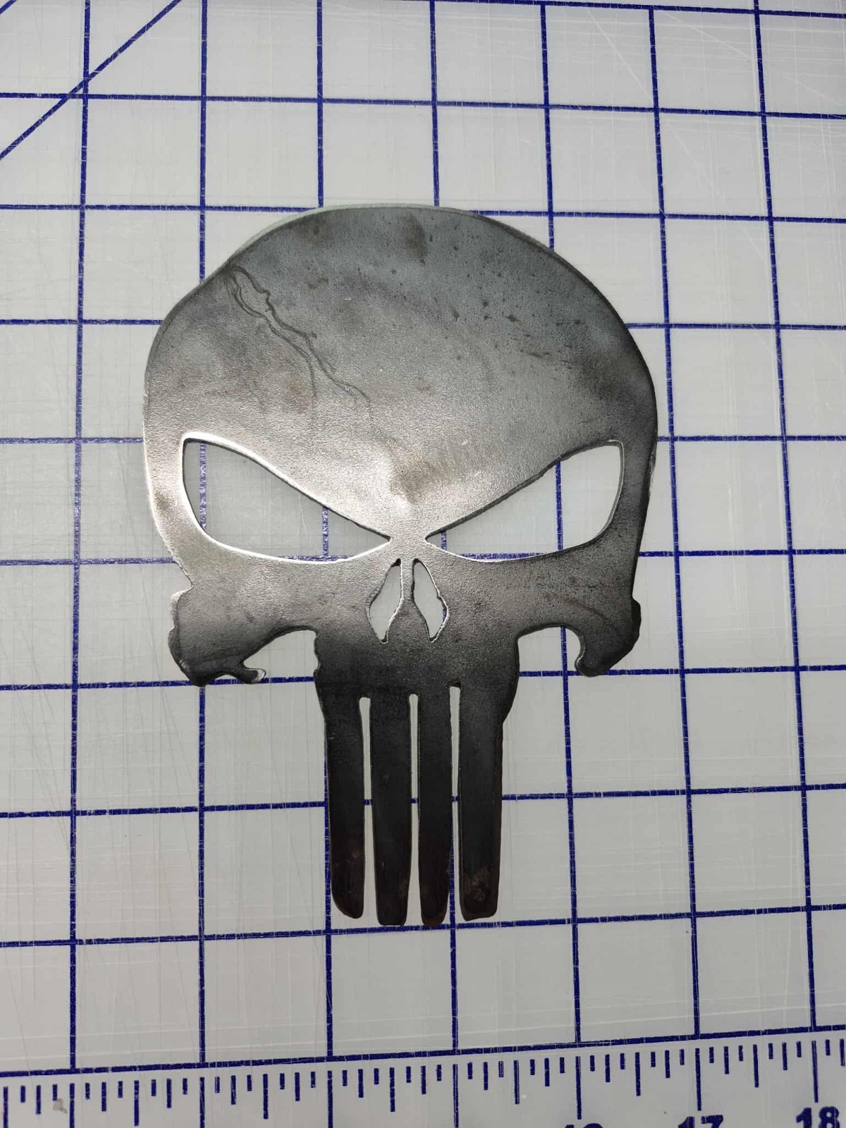 PUNISHER ** Metal Sign ** Skull, Metal Plate, Metal Decal, Small