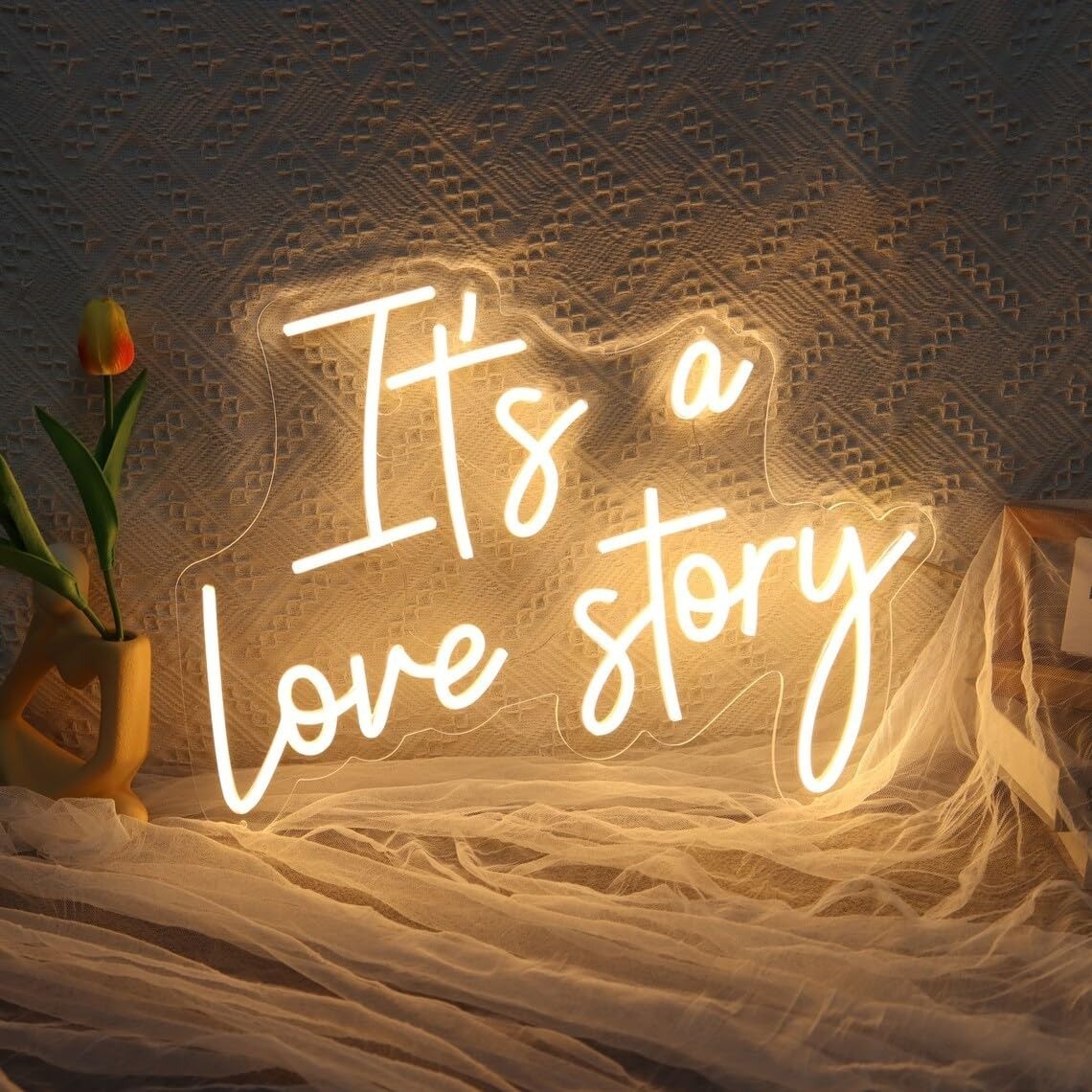 INSNEnN Your Like Really Pretty Neon Sign – Pink Wall Decor 29.5″ x 12.6″