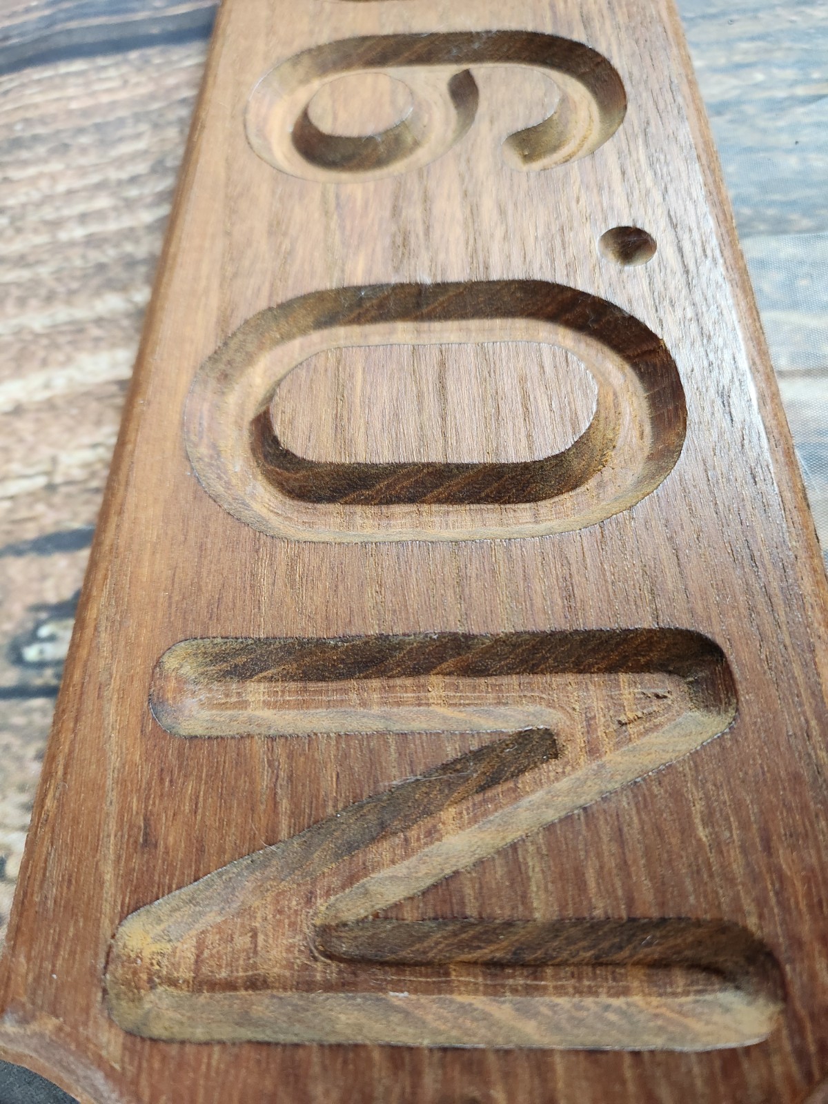 Carved Wood Home Sailboat Boat Numbers Custom Hanging Decor Real Wooden Wall Art