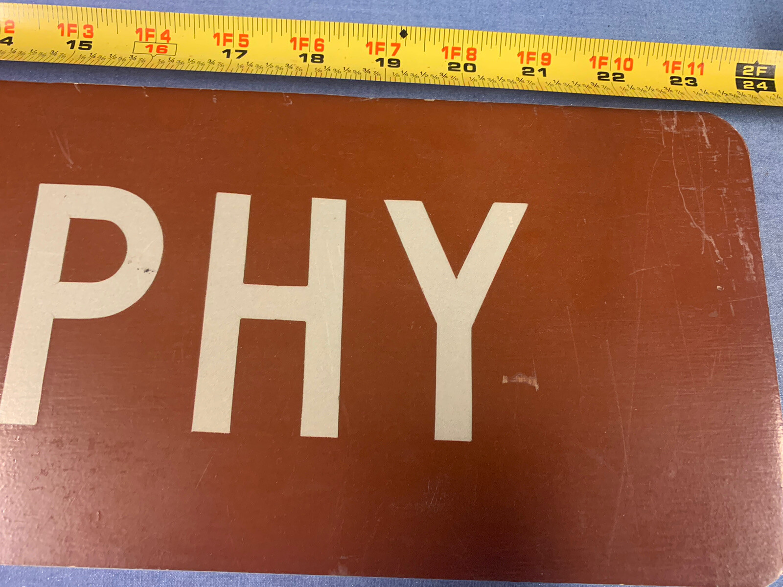 MURPHY Personalized Street Sign Home Decor Name Plate 24” X 6”
