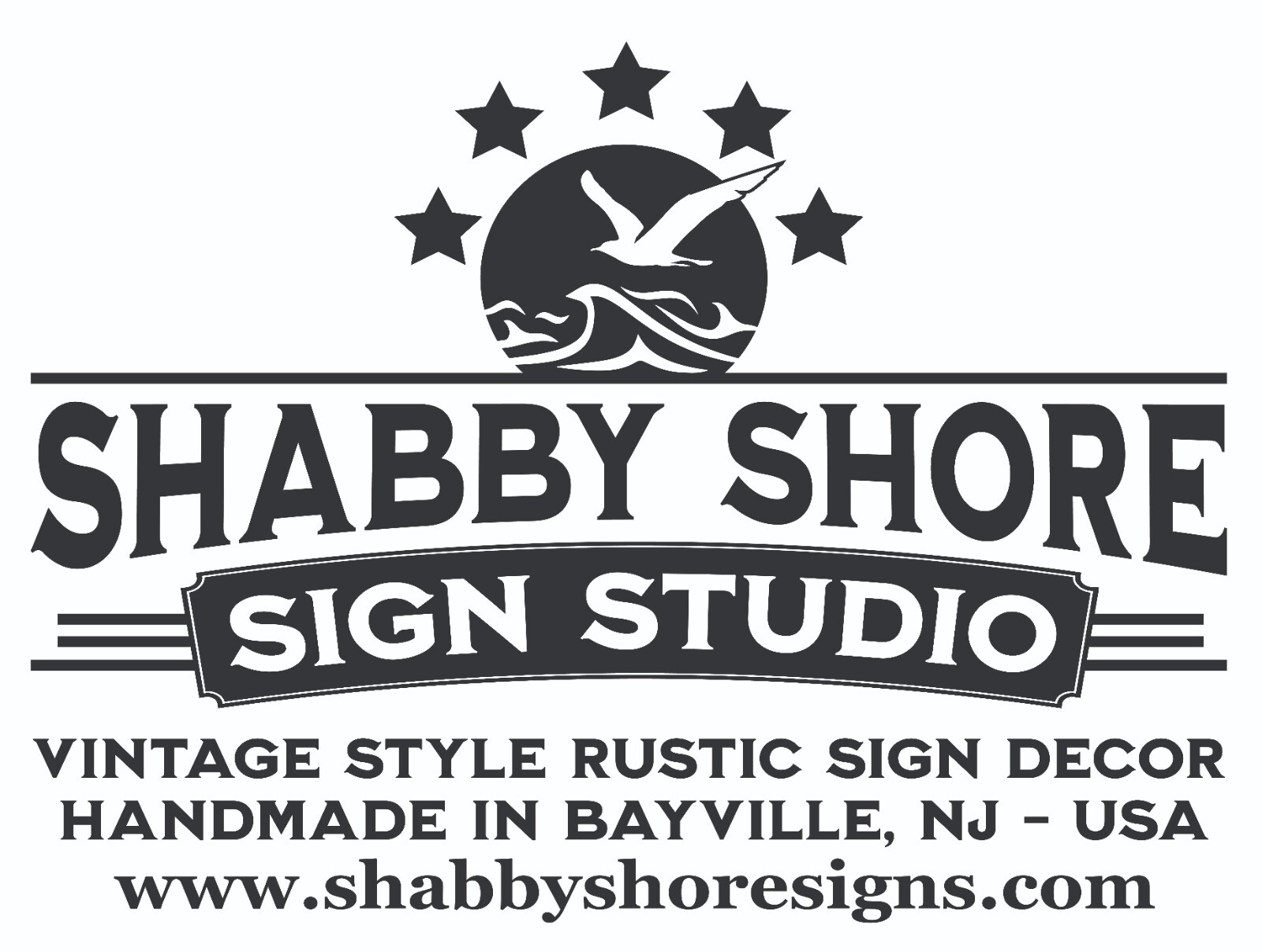 Rustic Style Asbury Park Wooden Sign Home Decor Framed – 6”x24”