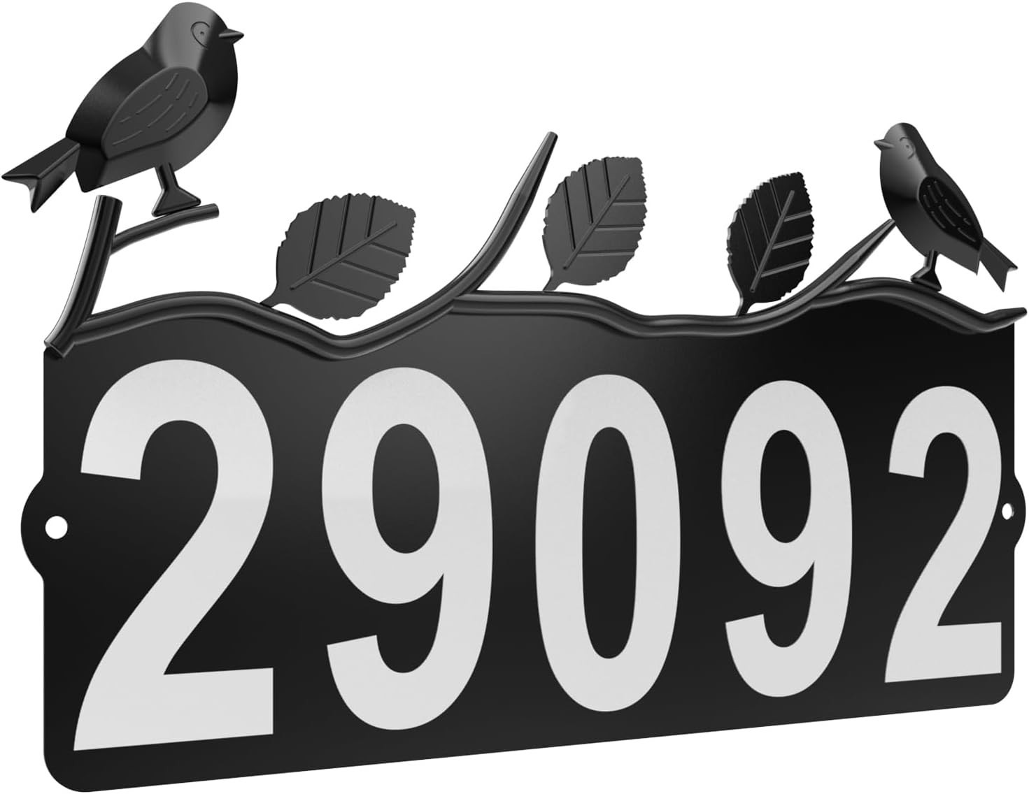 Metal Address Numbers for House, Address Plaque | Waterproof, Rustproof Addre…