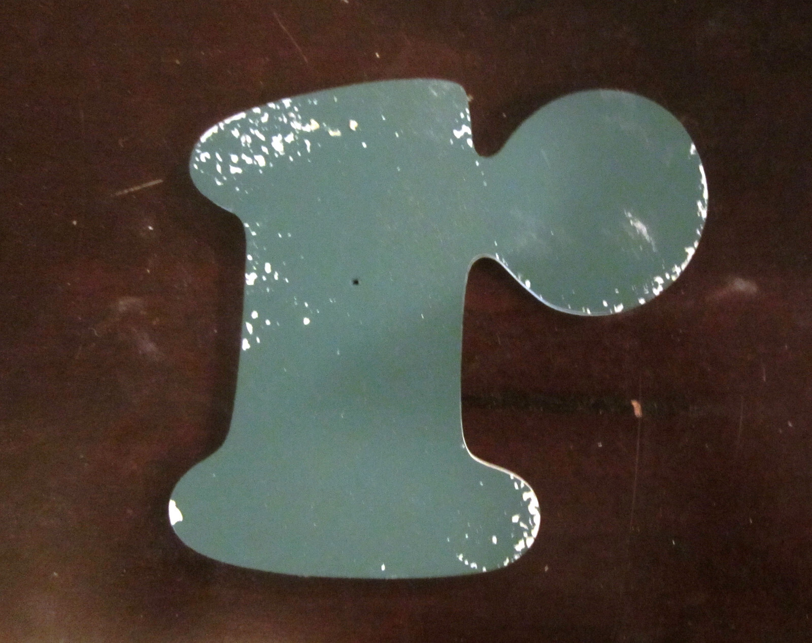 Medium Plastic Letters Indoor / Outdoor 6″ Paint able “r” 1/4″ Thick