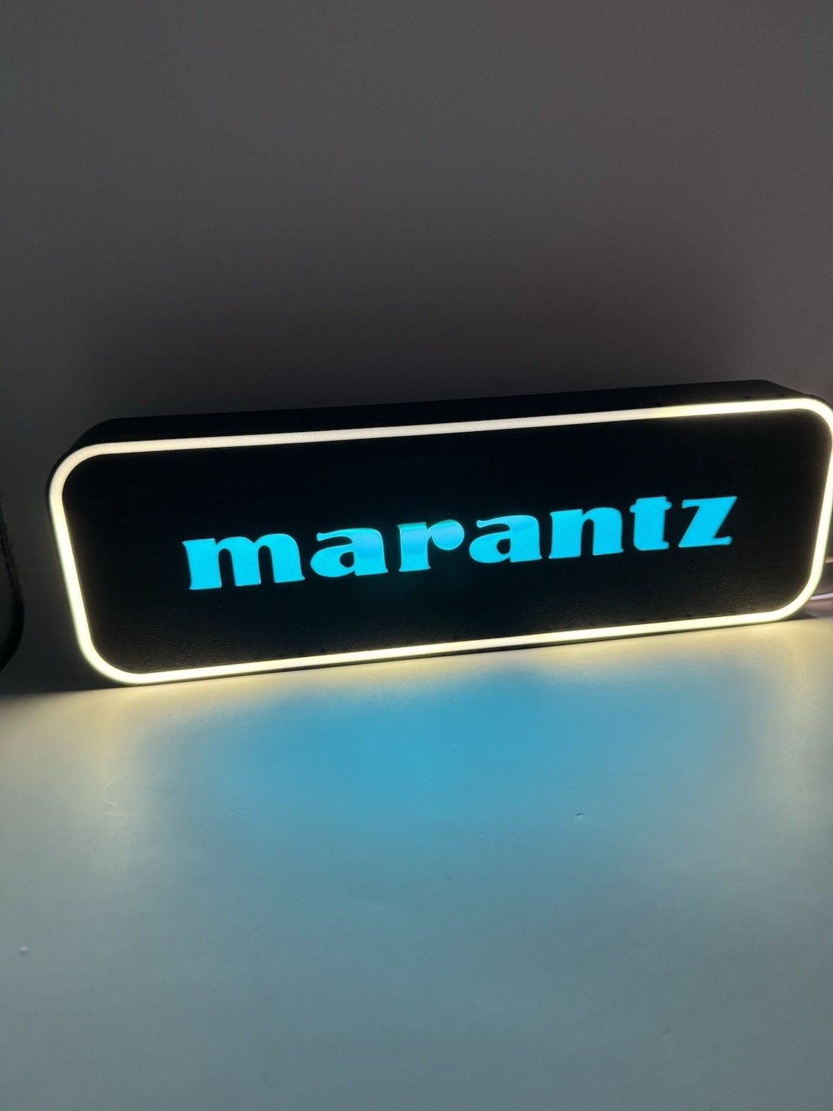 Marantz Light Up LED Sign – Vintage Audio Stereo Equipment – USB Powered