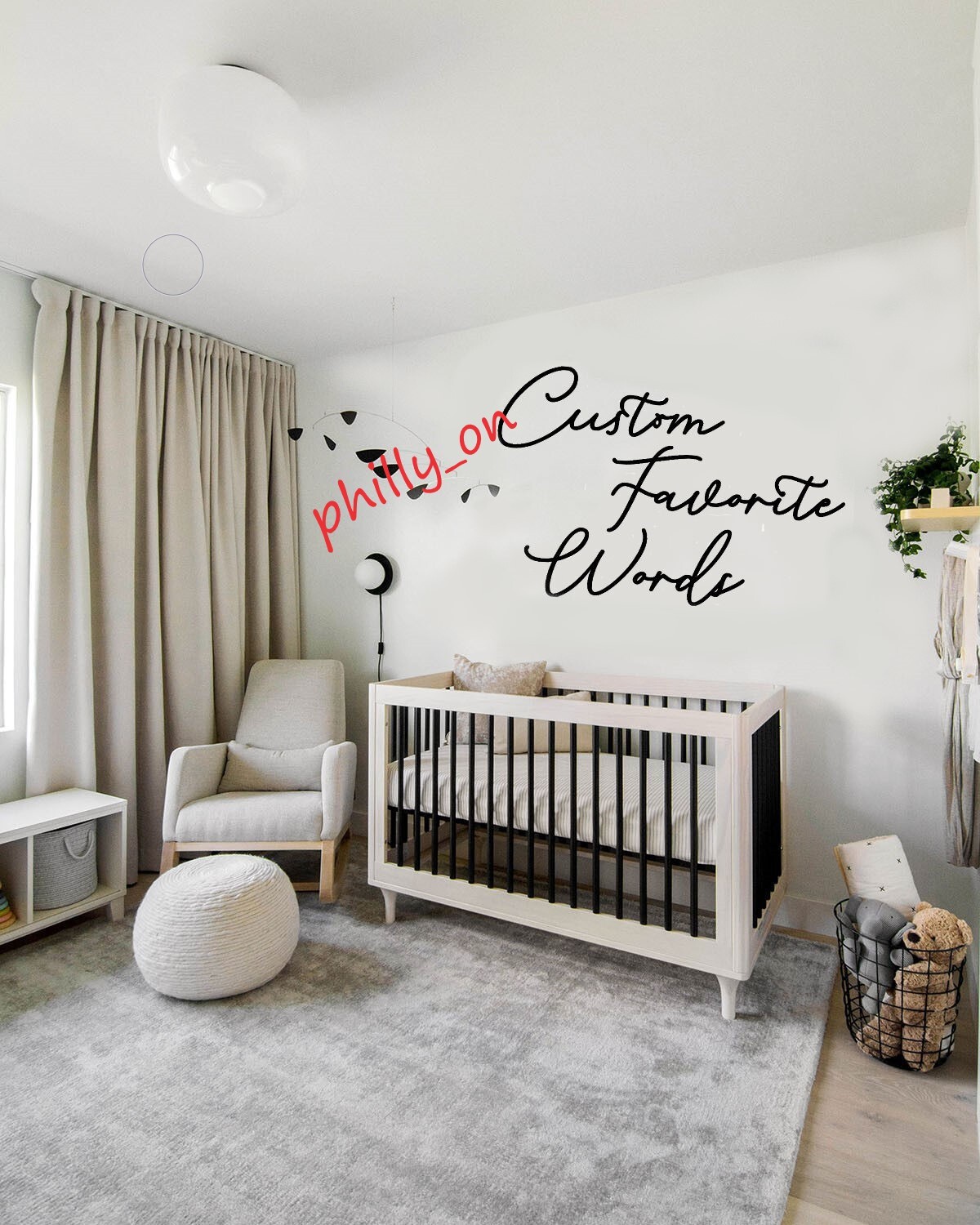 Wooden Personalized Custom Name Sign Nursery Wall Decor Many Colors and Sizes