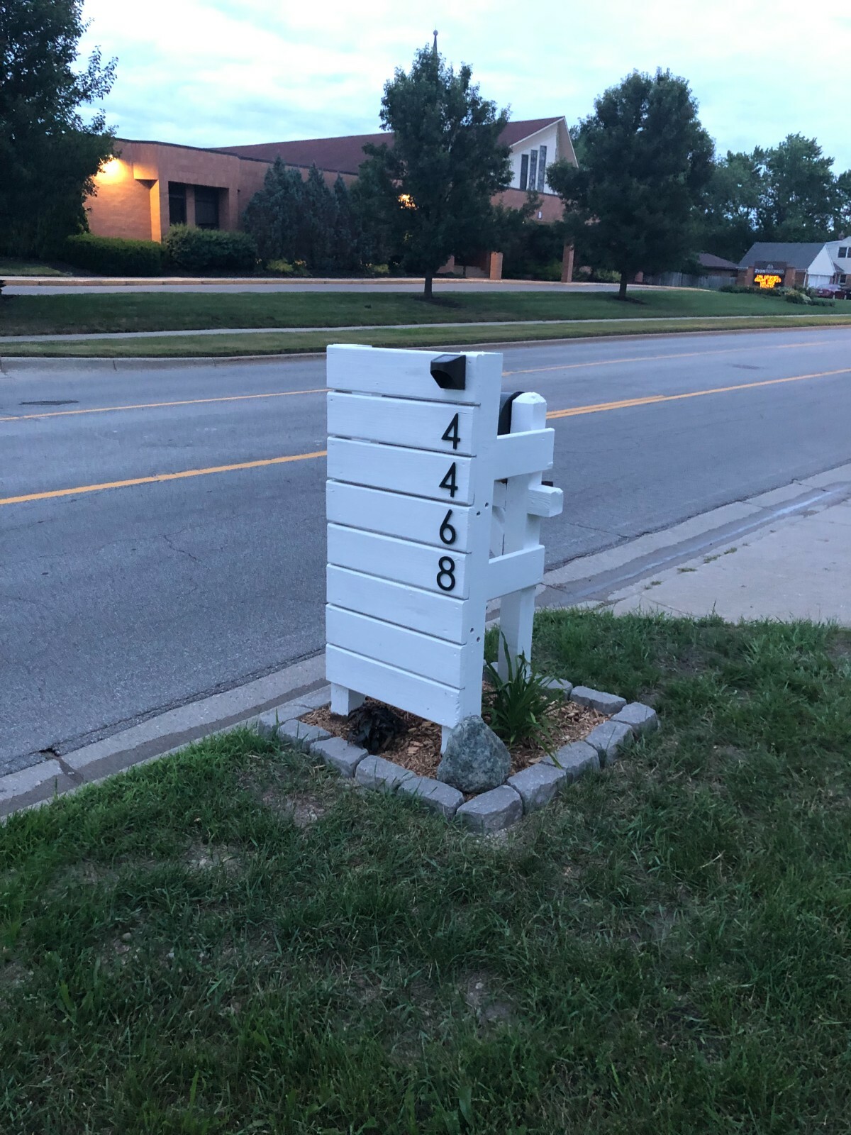 4 inch Modern House Address Numbers Letters, color choices