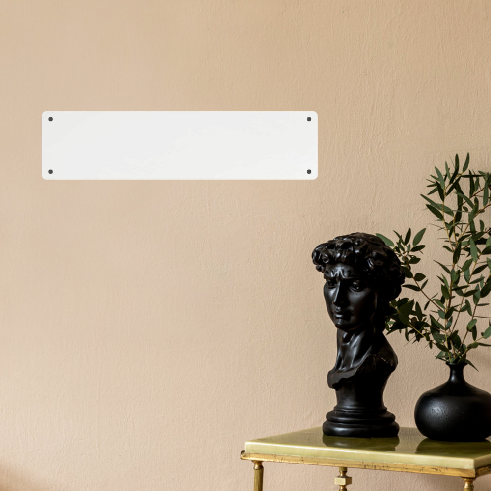 Custom Aluminum Sign UV Printed Any Text, Logo, or Photo – Indoor/Outdoor
