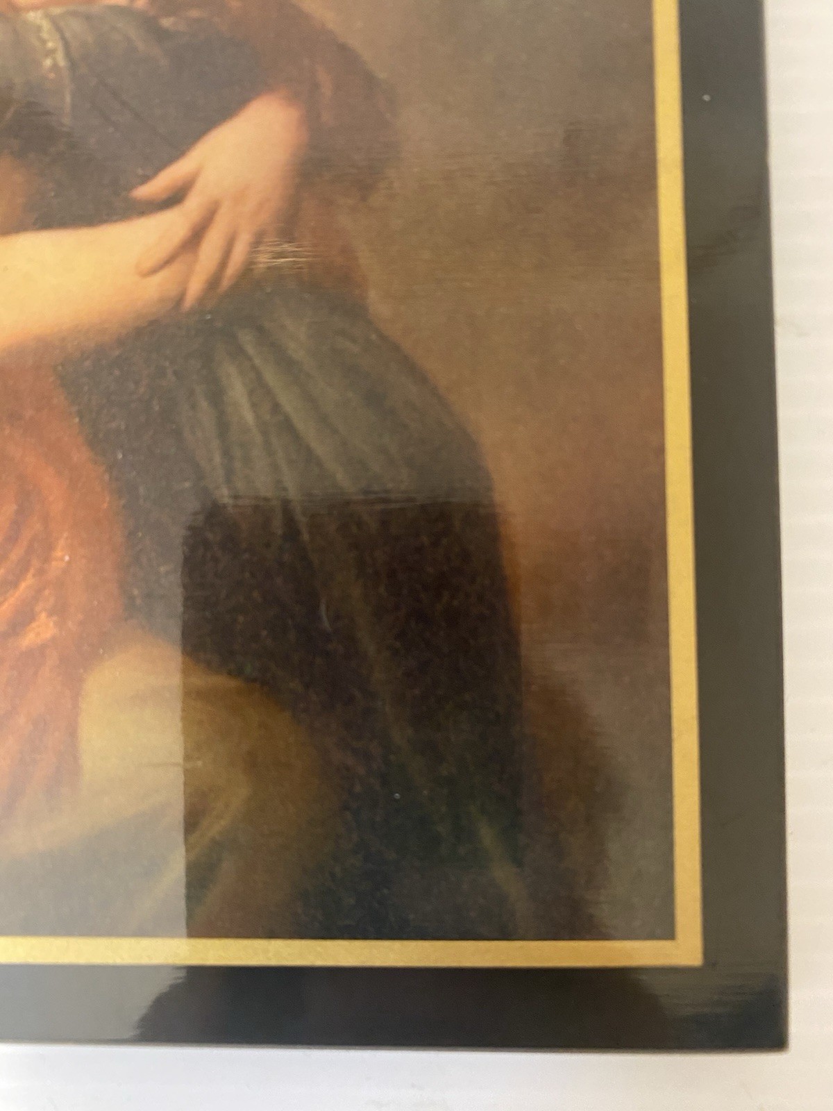 Wood And Print Madame LE Brun And Daughter Wood Plaque Home Decor Mother Child