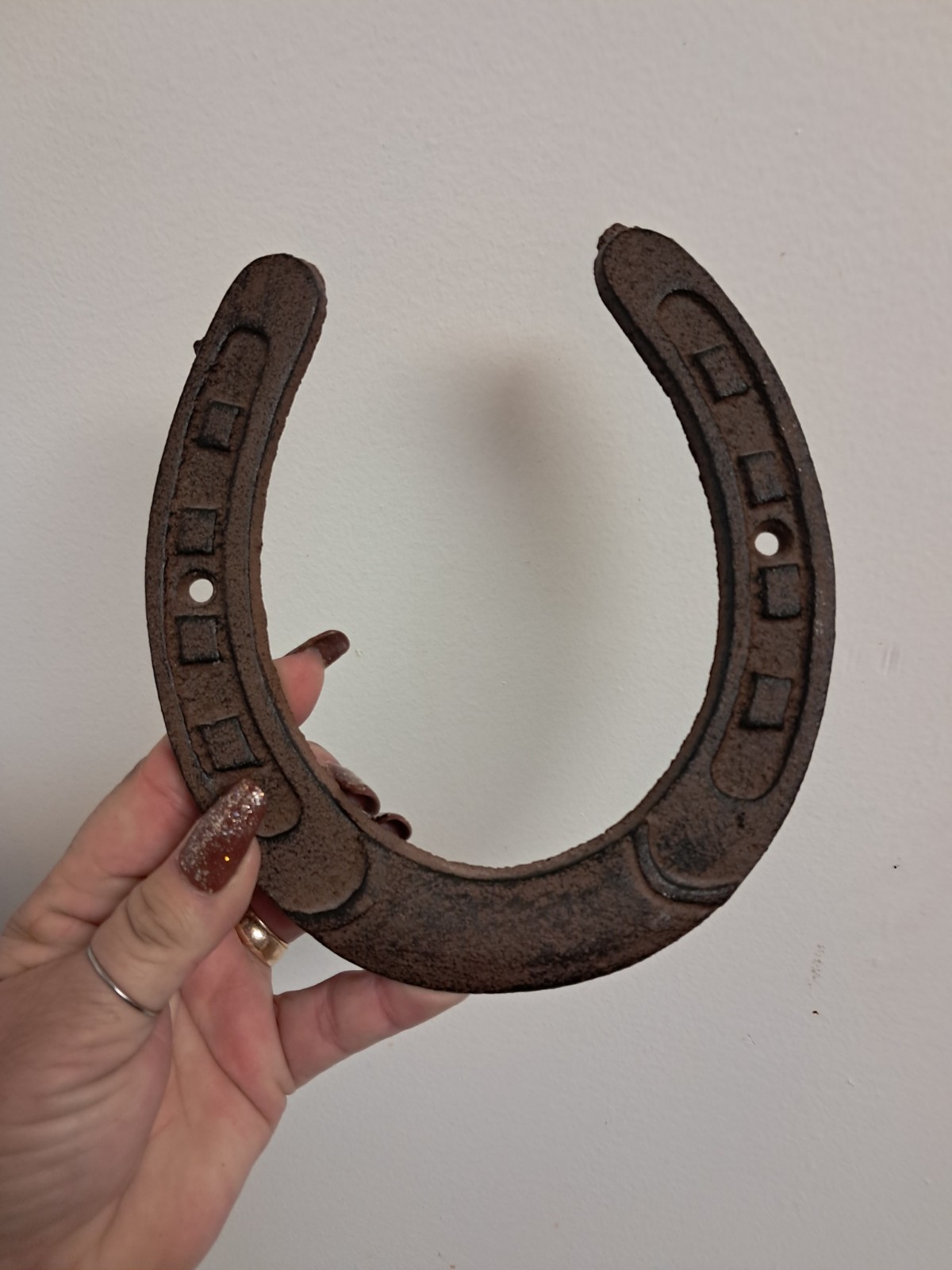 Cast Iron Horseshoe Wall Decor Cast Iron Horseshoe Ornament Cast Iron Medium 2