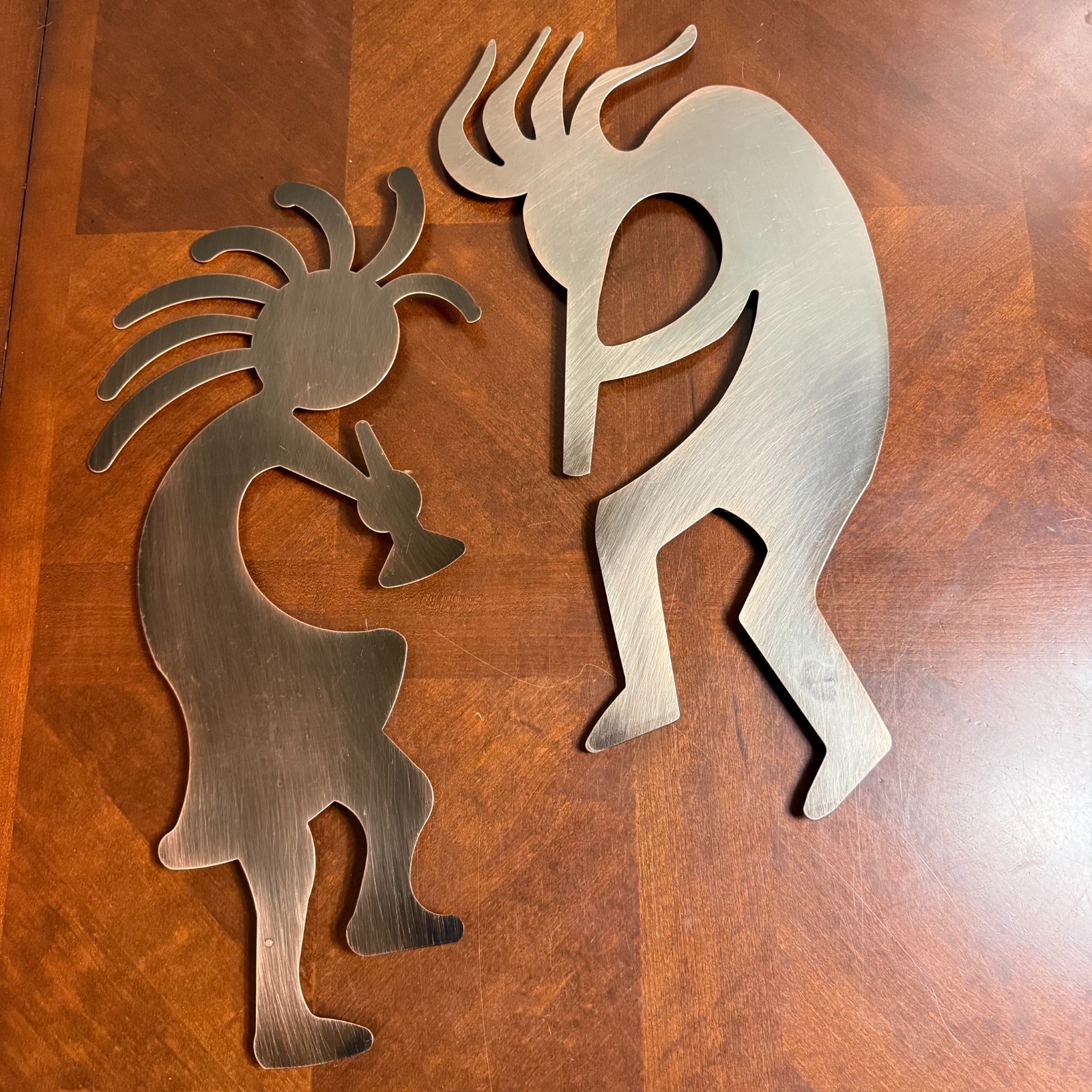 Metal Kokopelli Wall Art Set Native American Southwest Decor wall Hanging