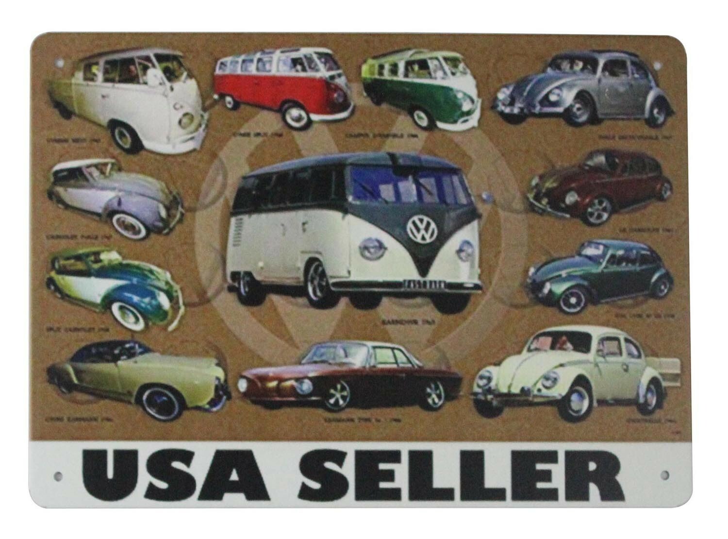 wall hangings drawing room USA Seller automobile tin metal sign