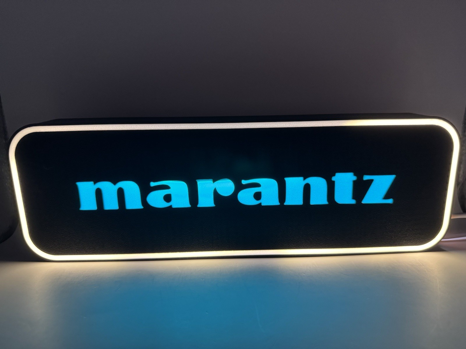 Marantz Light Up LED Sign – Vintage Audio Stereo Equipment – USB Powered