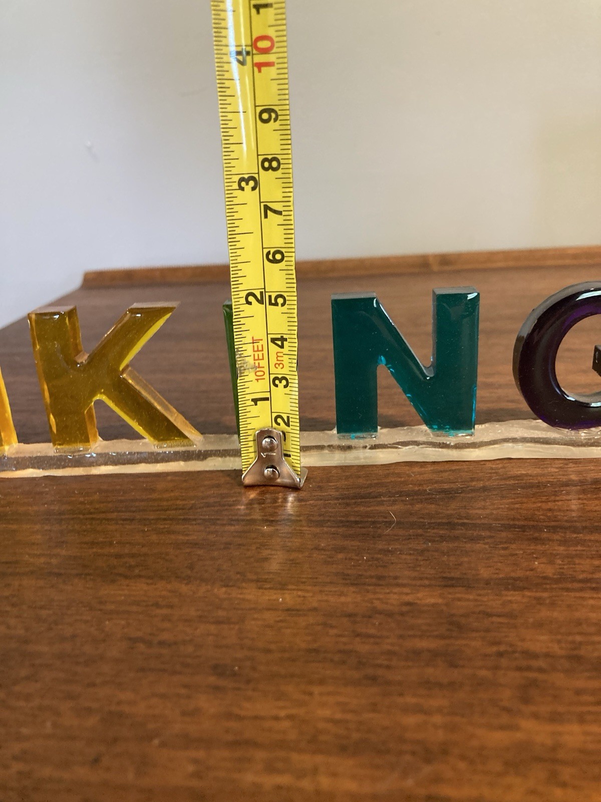 Handmade Epoxy Sign designed for Viking Collectors Collection Shelf Sitter