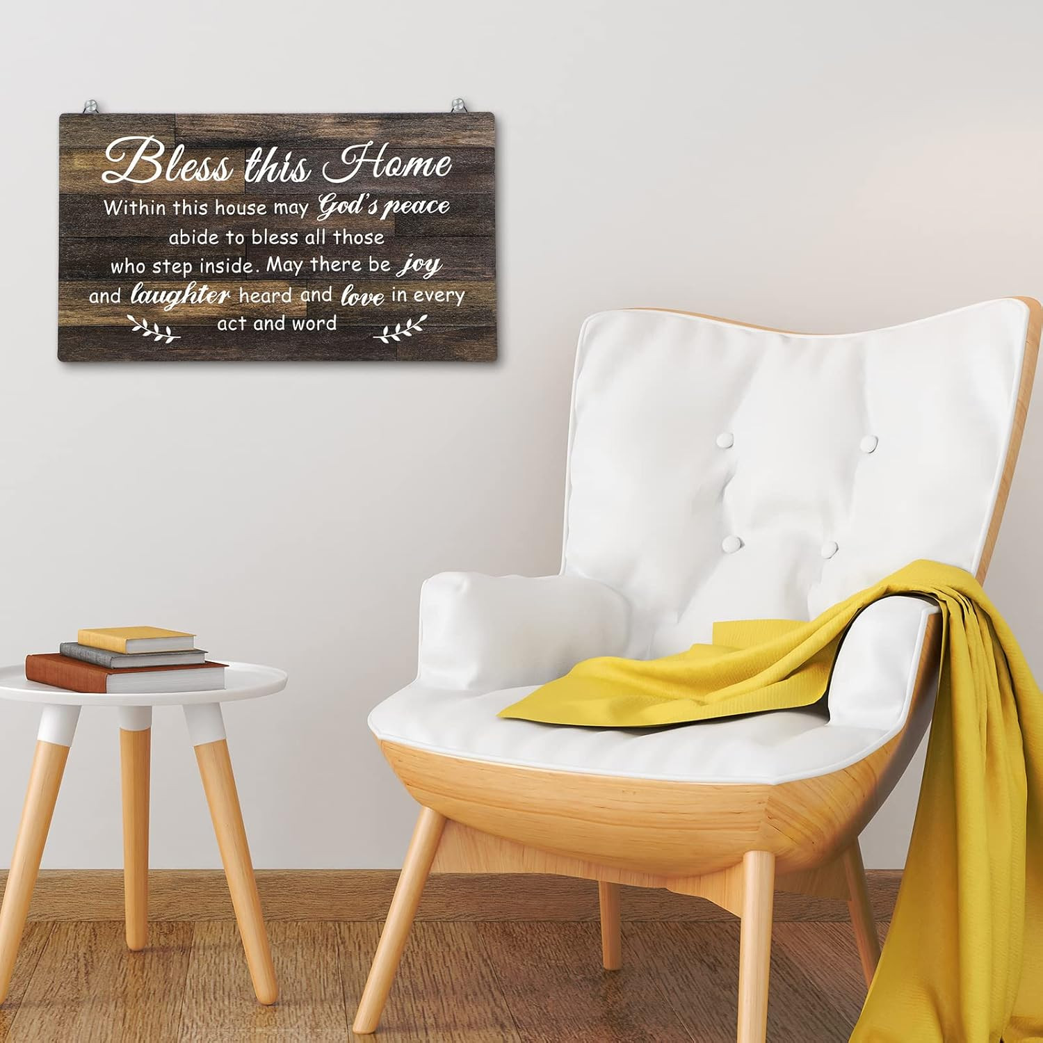 House Warming Gifts New Home Bless This Home Wall Decor House Blessing Plaque Fa