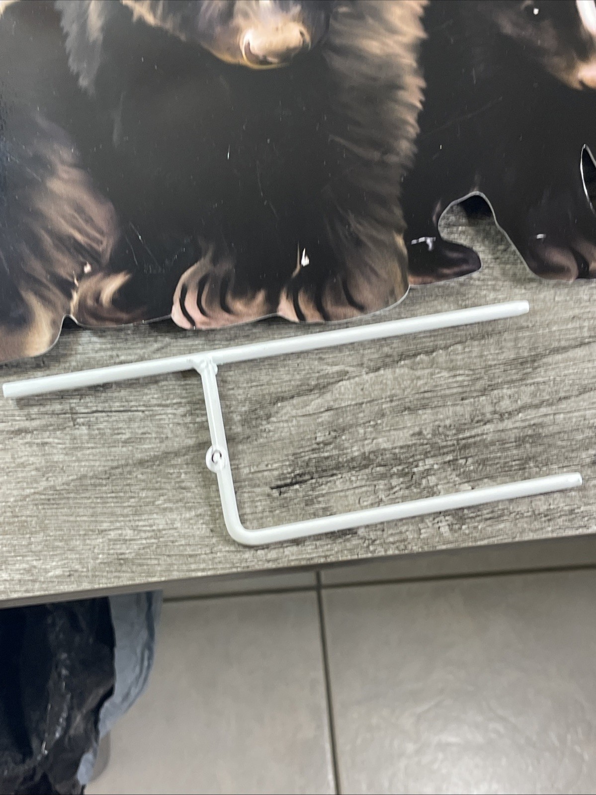 Realistic Skunk Metal Yard Art/Sign Opened Box Complete ￼