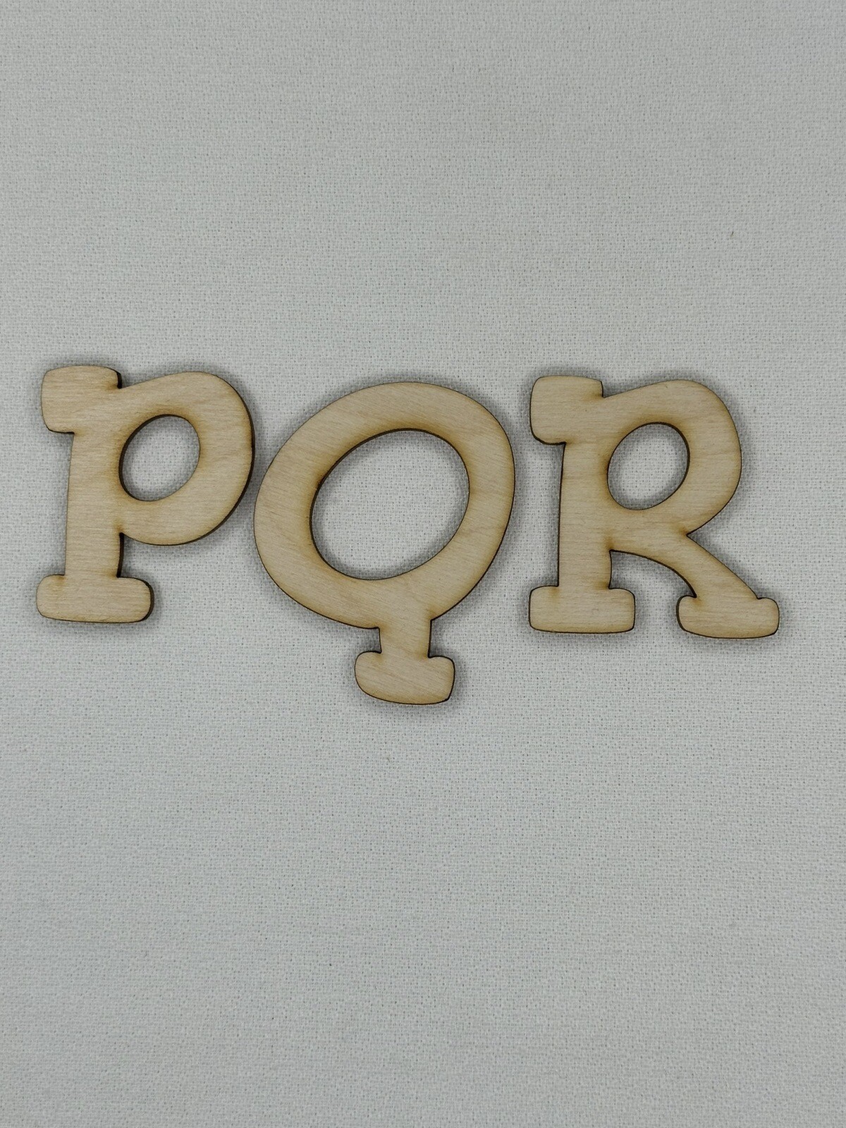 Laser Cut Unfinished Wood Letters or Numbers Gorditas Font Craft Cutout