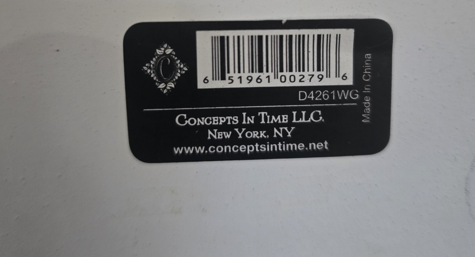 Concepts in Time Wall Sign/Plaque; “This Office Runs on Coffee”; 3 Clips 24″x6″