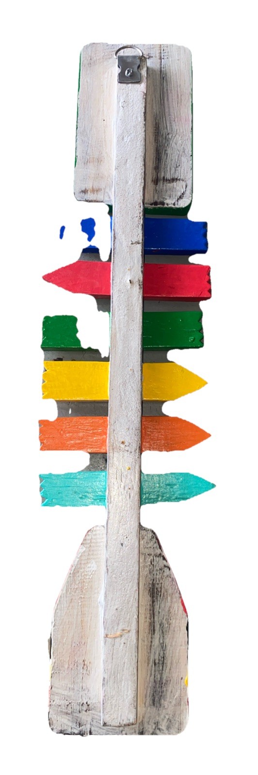 KEY WEST DIRECTIONAL SIGN HAND CARVED WOOD SIGN WALL ART HOME TIKI DECOR