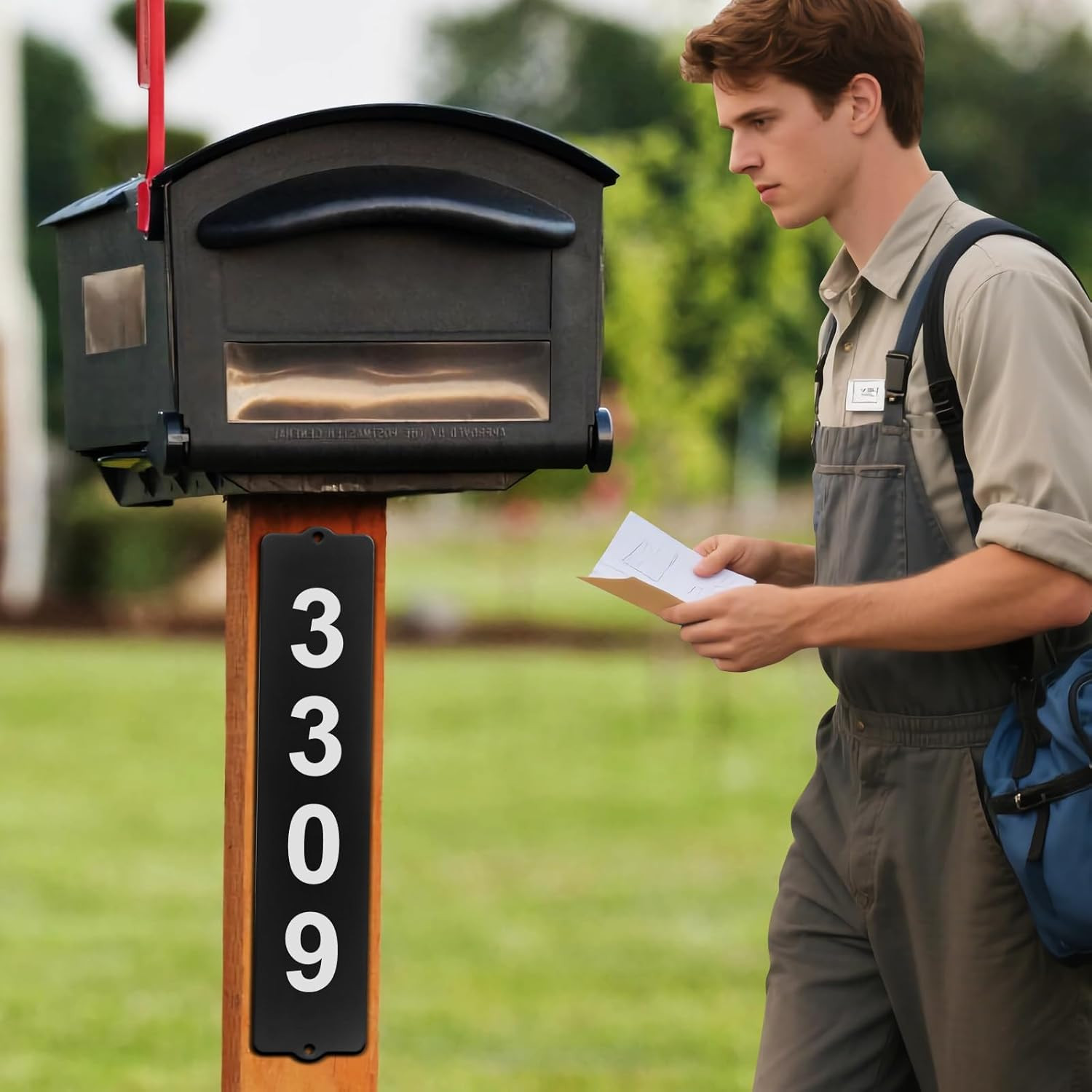 House Numbers for Outside, Metal Address Numbers for House, Waterproof