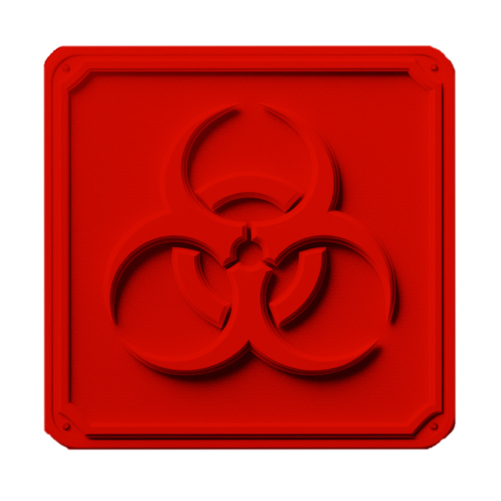 Bio-Hazard wall plaque