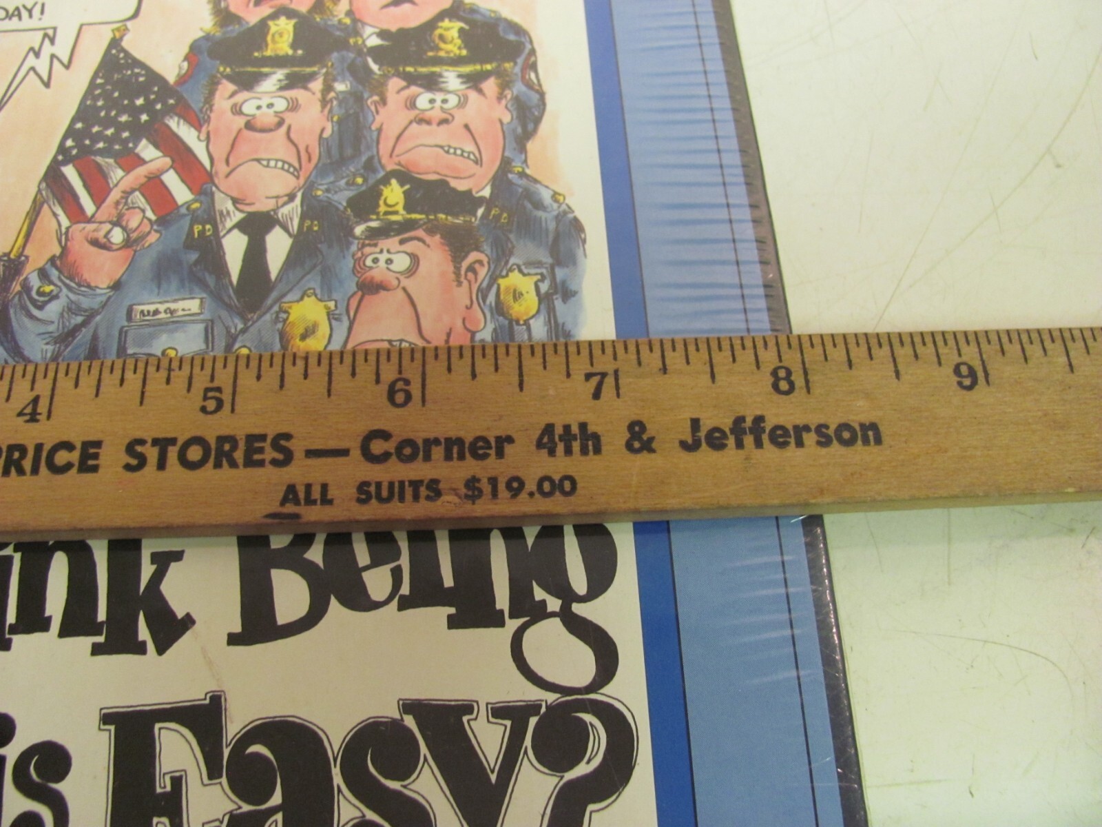 Frank A. Jones “You Think Being A Cop is Easy?” The Print Mill 1983