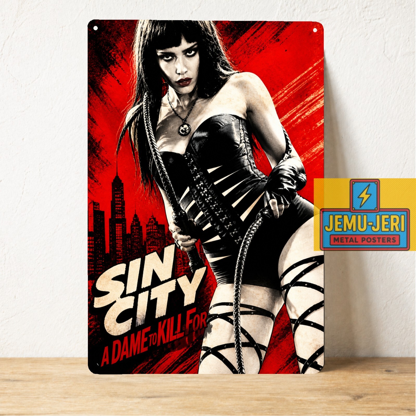 Sin City Movie Metal Poster – Film Collectable Tin Sign – Size 8*12inch