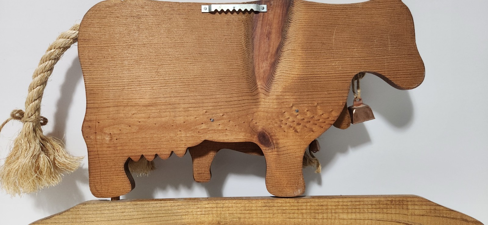 Vintage Wooden Cow Welcome To Our Home Wall Hanging Sign Rustic Farmhouse Decor