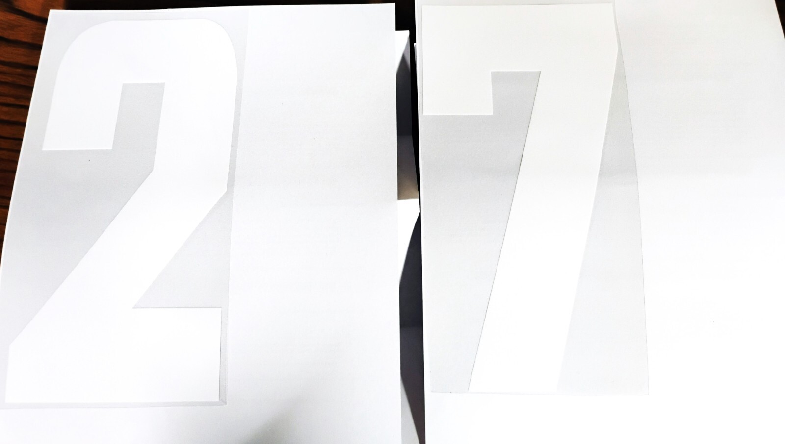 6″ Permanent Vinyl Adhesive Numbers- 6 Colors Available