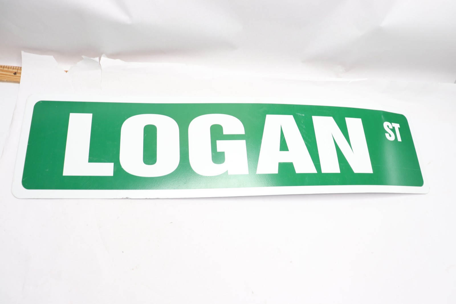 Logan Street Sign 24″ x 6″