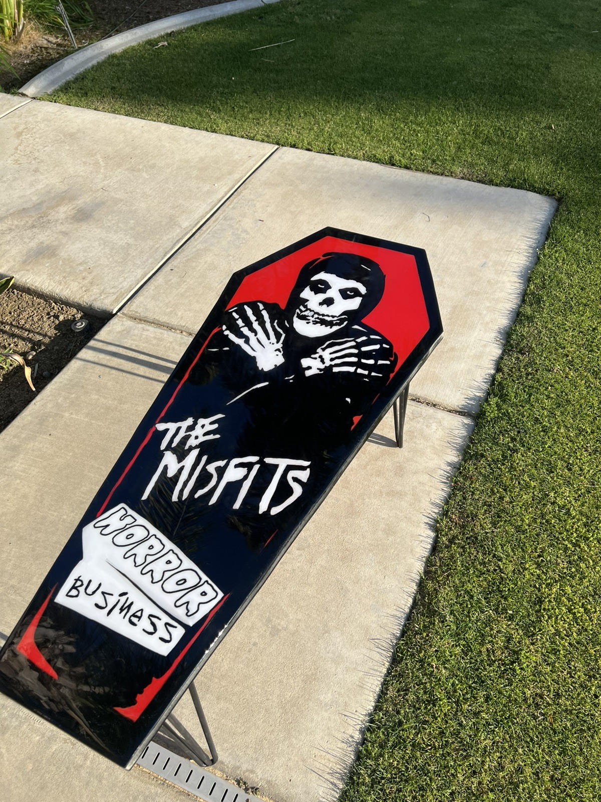 The Misfits Coffee table/wall decor By Hypnotic Art Design Free shipping