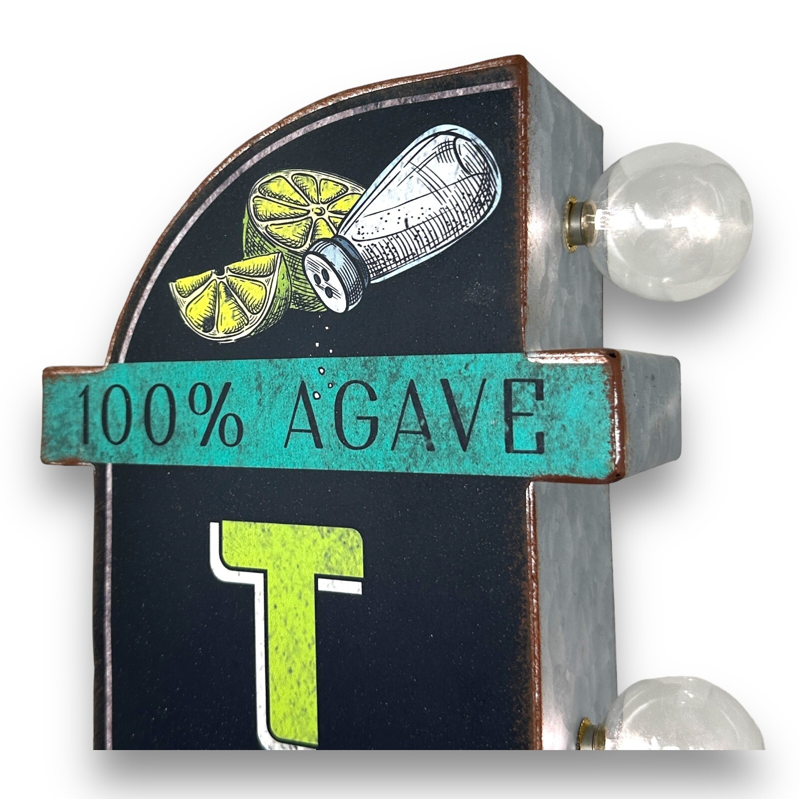 Tequila LED Sign 25″ Double Sided Marquee Vintage Retro Off The Wall Design