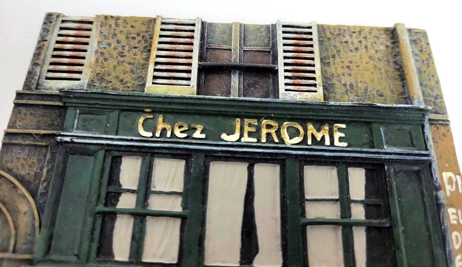 Chez Jerome Restaurant 62 & France-Soir Library by Chiu Tak Hak 3D WALL PLAQUES