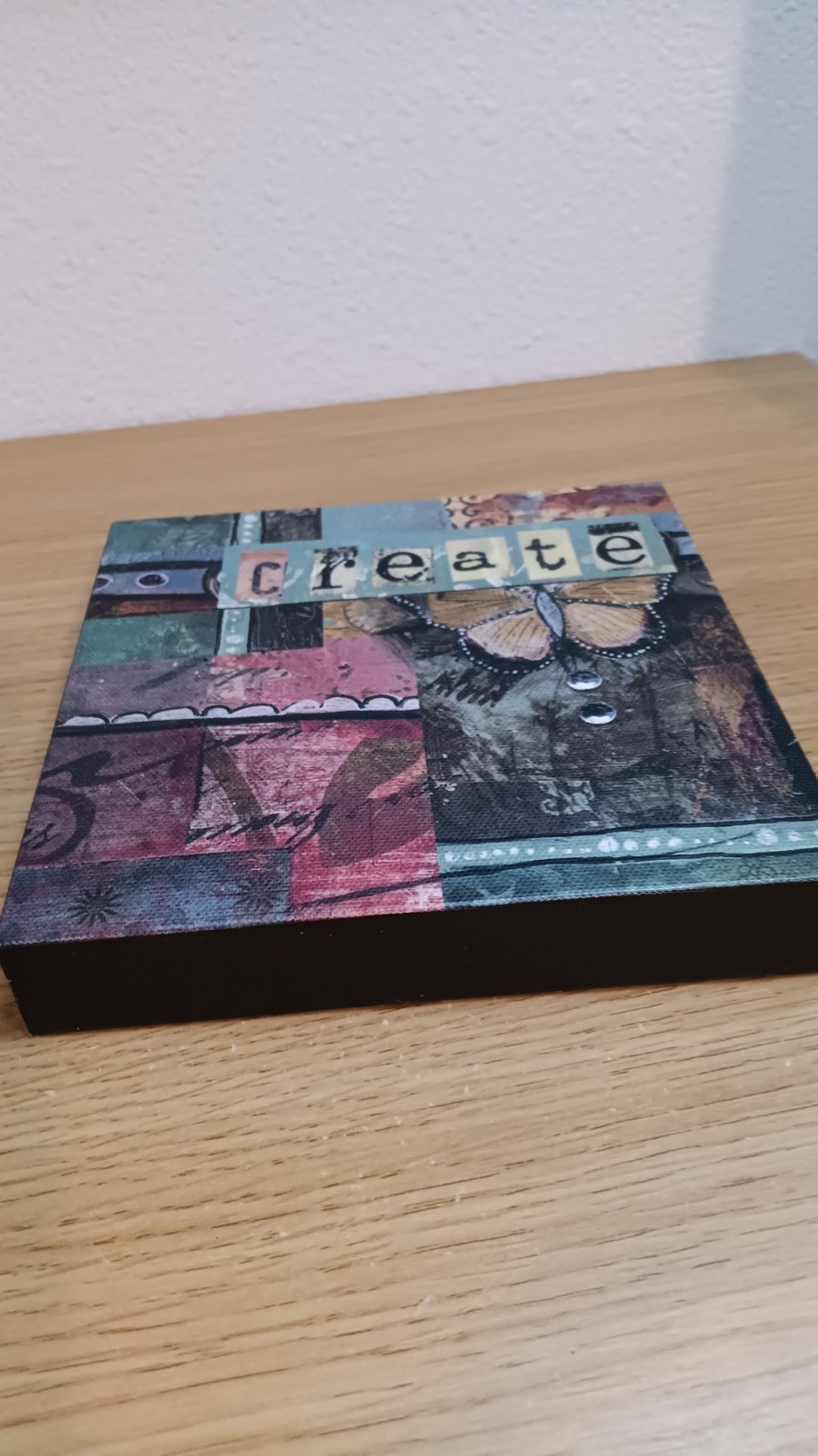 The Kelly Rae Roberts Collection CREATE Wall Decor Sign 6×6