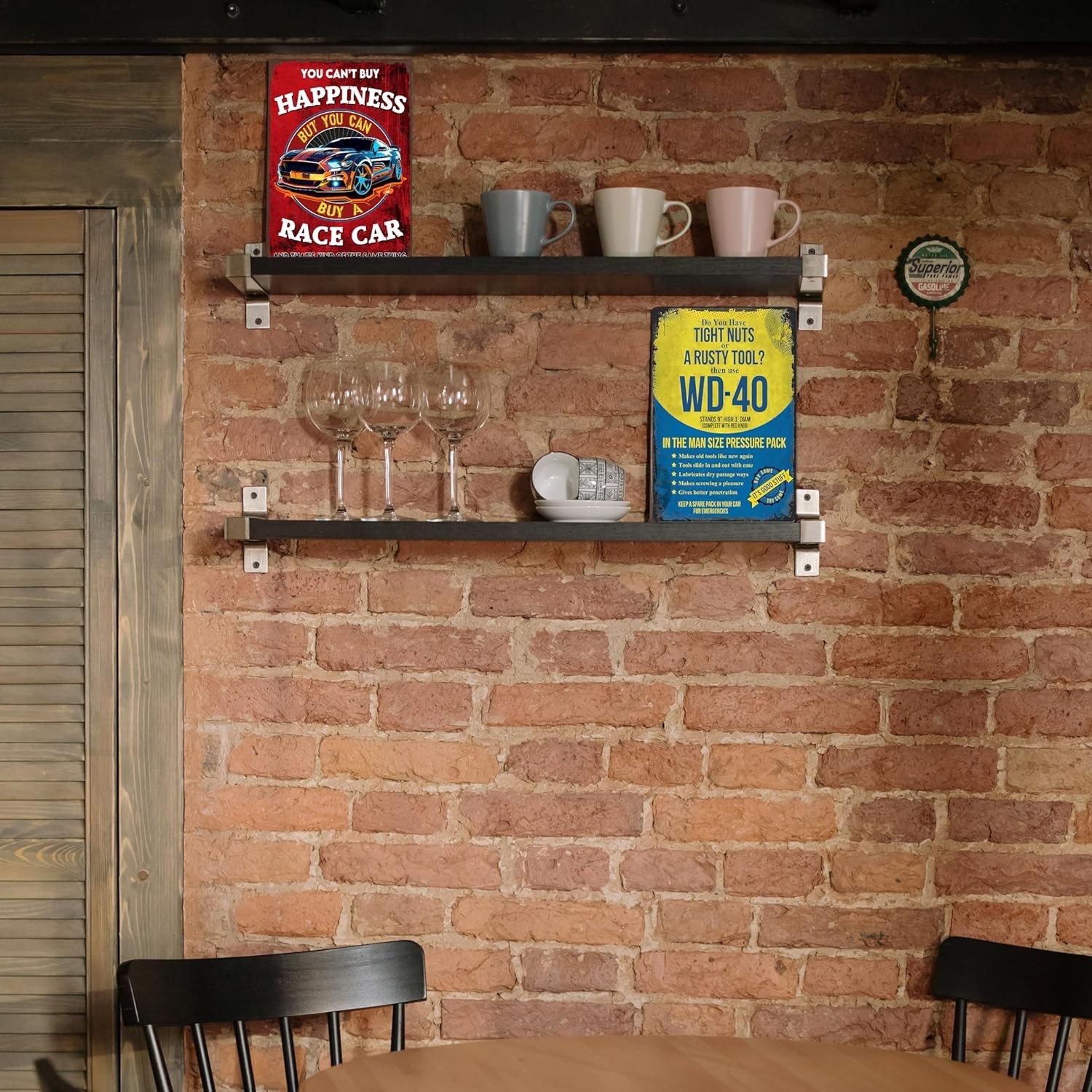 Vintage Metal Tin Sign Retro Wall Decor Garage Man Cave Bar Home Art 8×12