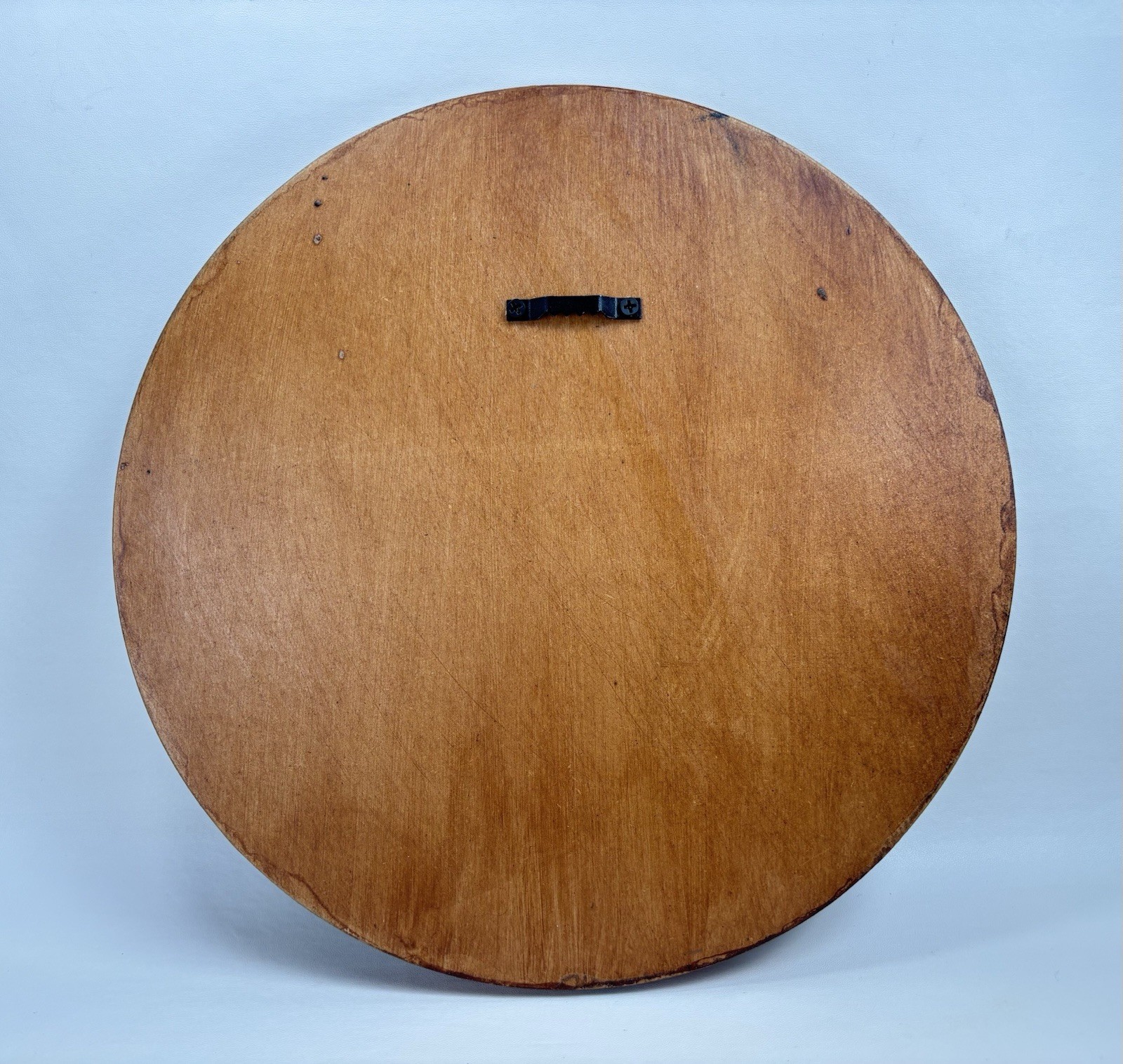 United States Army Engraved Round Wooden Wall Hanging Art Memorabilia Plaque