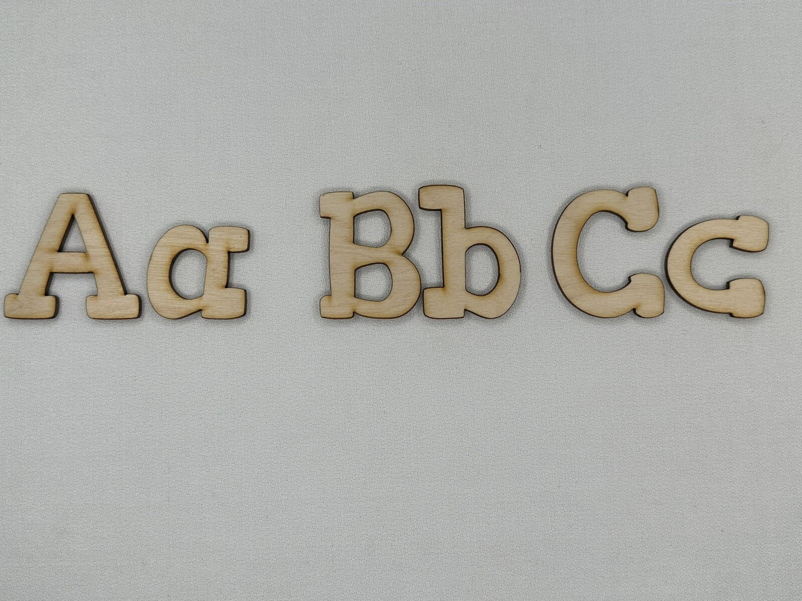 Laser Cut Unfinished Wood Letters or Numbers Gorditas Font Craft Cutout