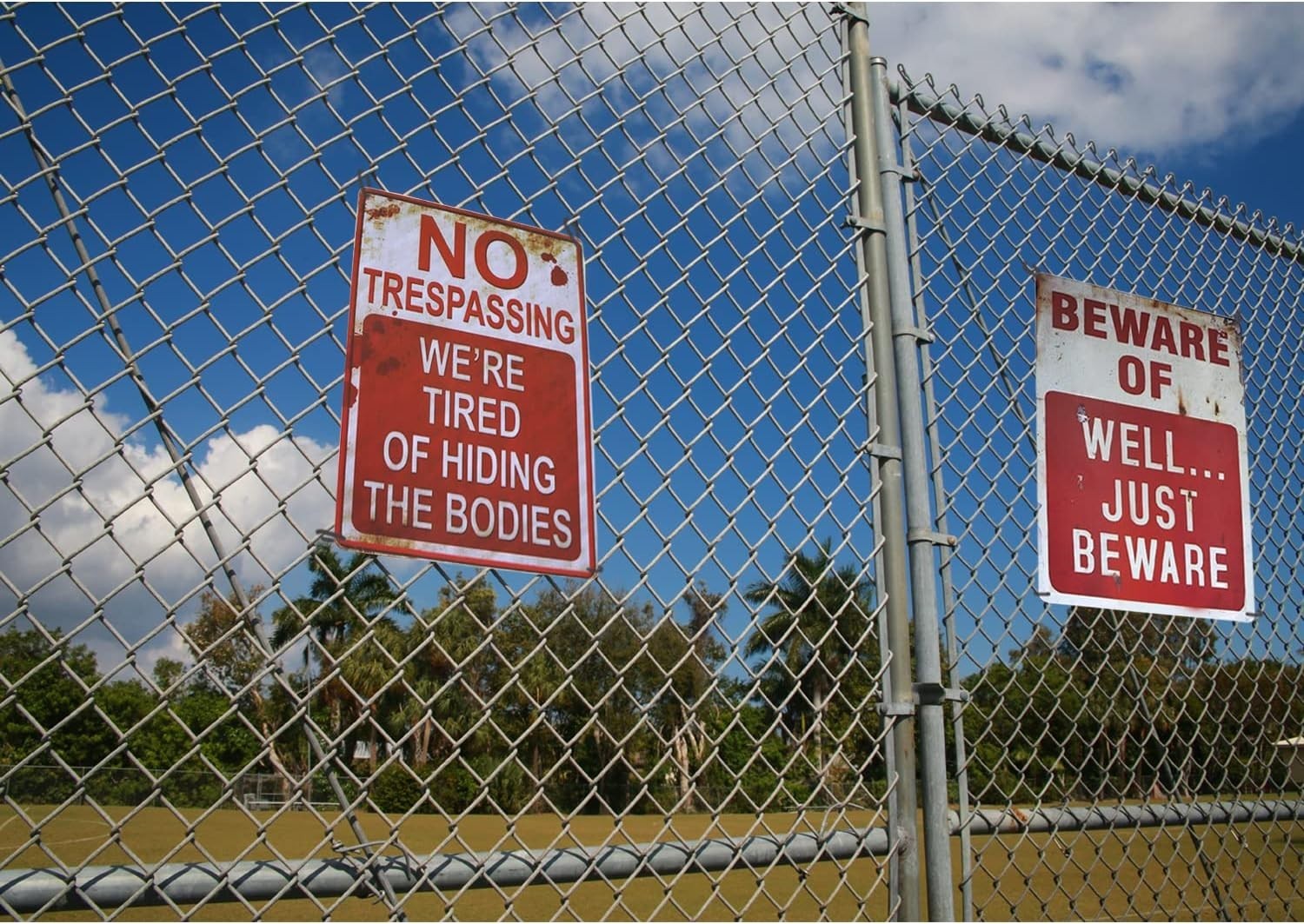 Sturdy Retro Signs | UV-Protected Indoor/Outdoor Decor – Perfect for Gardens