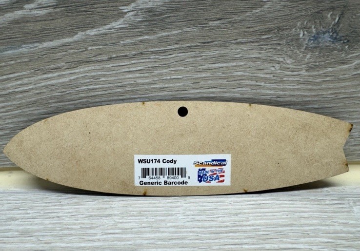 Wood Surfboard Personalized Name Sign 8″ – Pick Your Name! Free Shipping