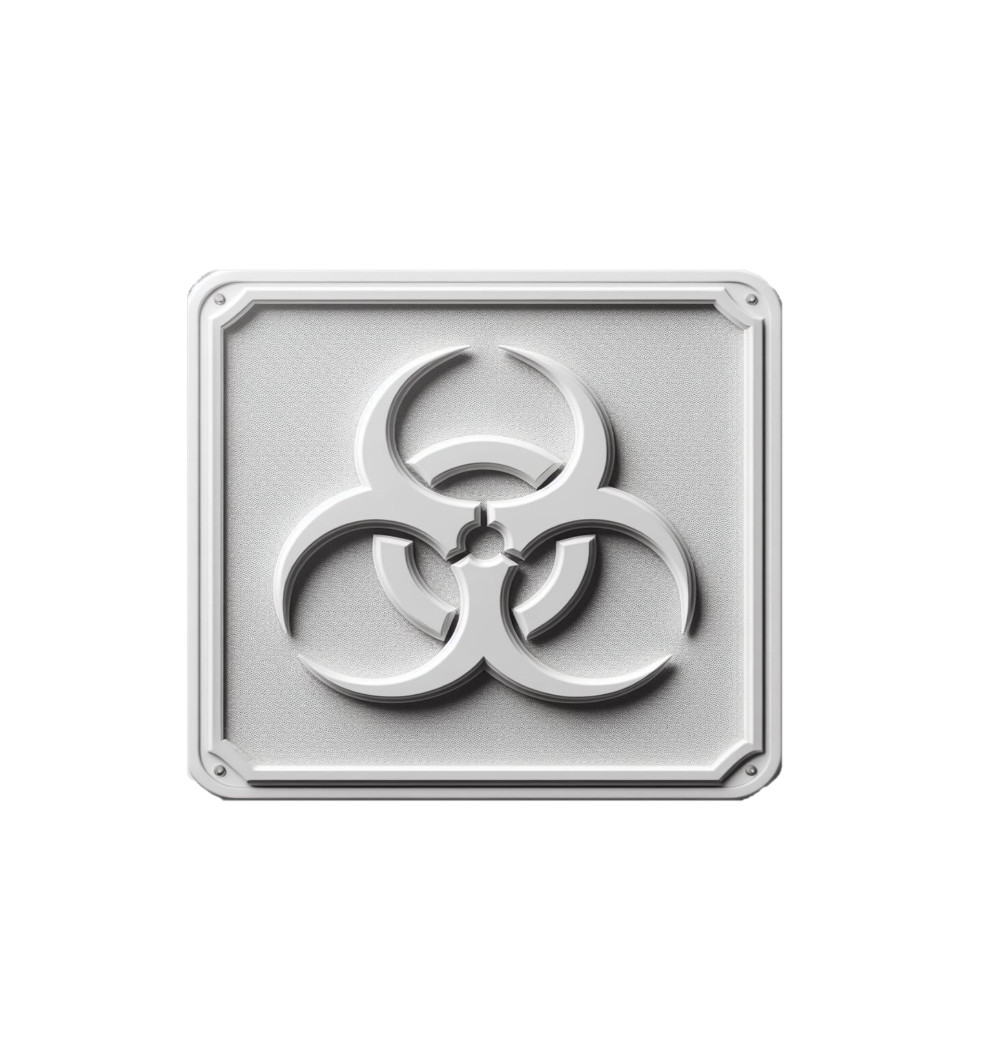 Bio-Hazard wall plaque