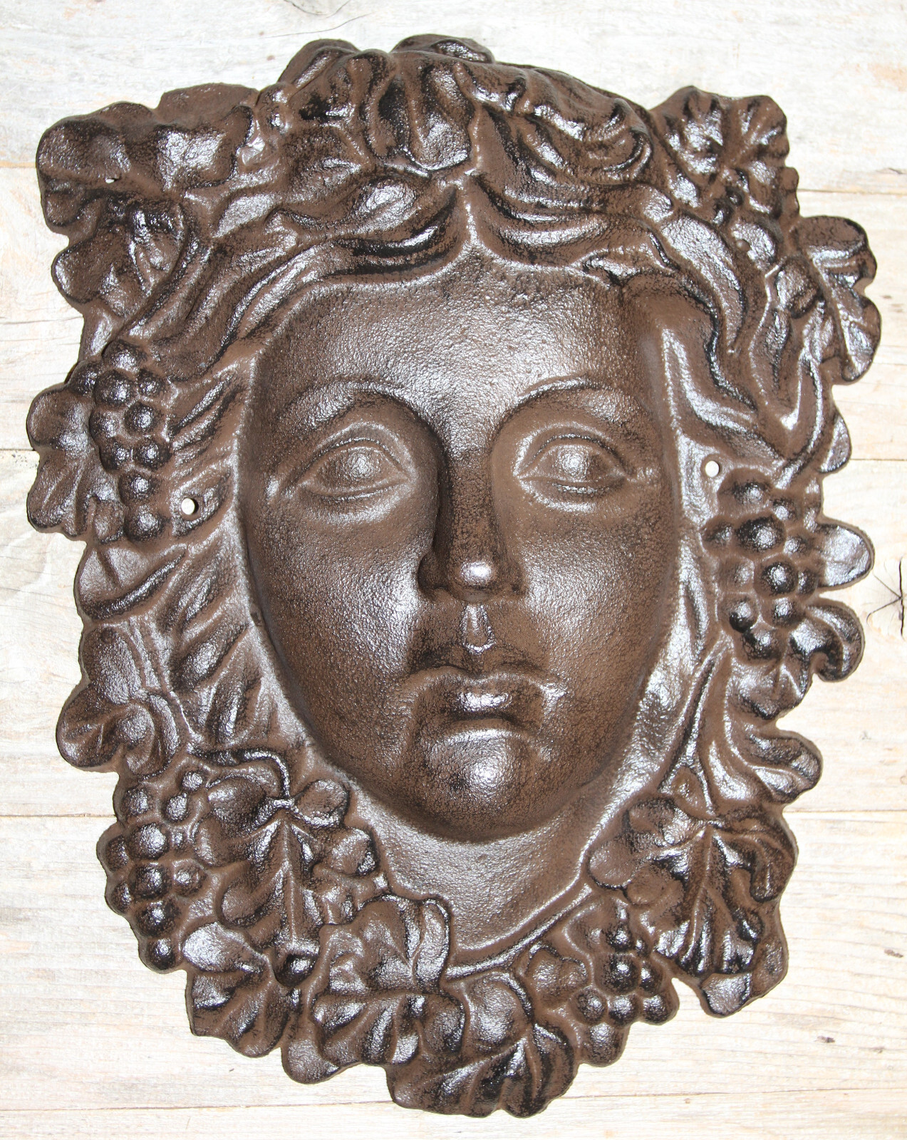Victorian Face,heavy Wall Hanging, Garden Decor, Gargoyle,patio,deck F-13B